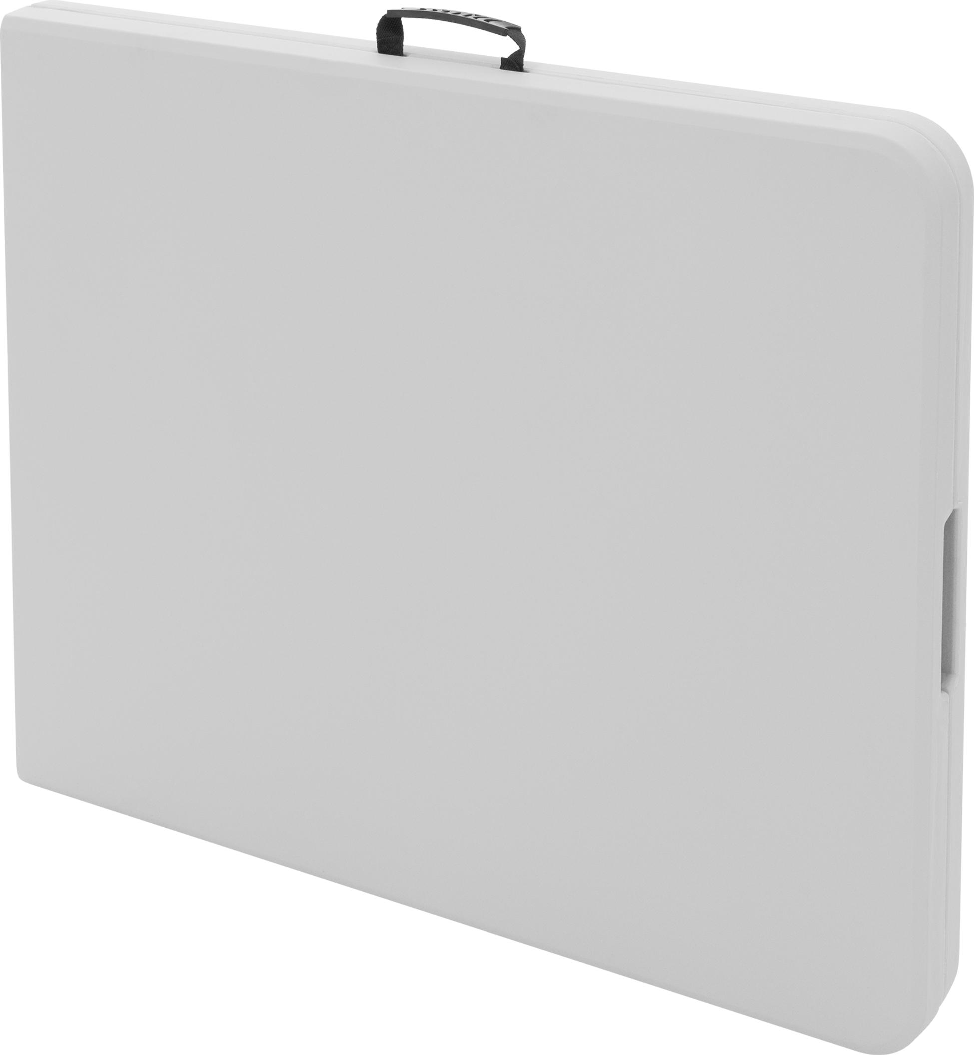 ML DESIGN, Ml-design Folding Camping Table, White, 180x74 Cm, Plastic Outdoor Foldable Desk With Carry Handle