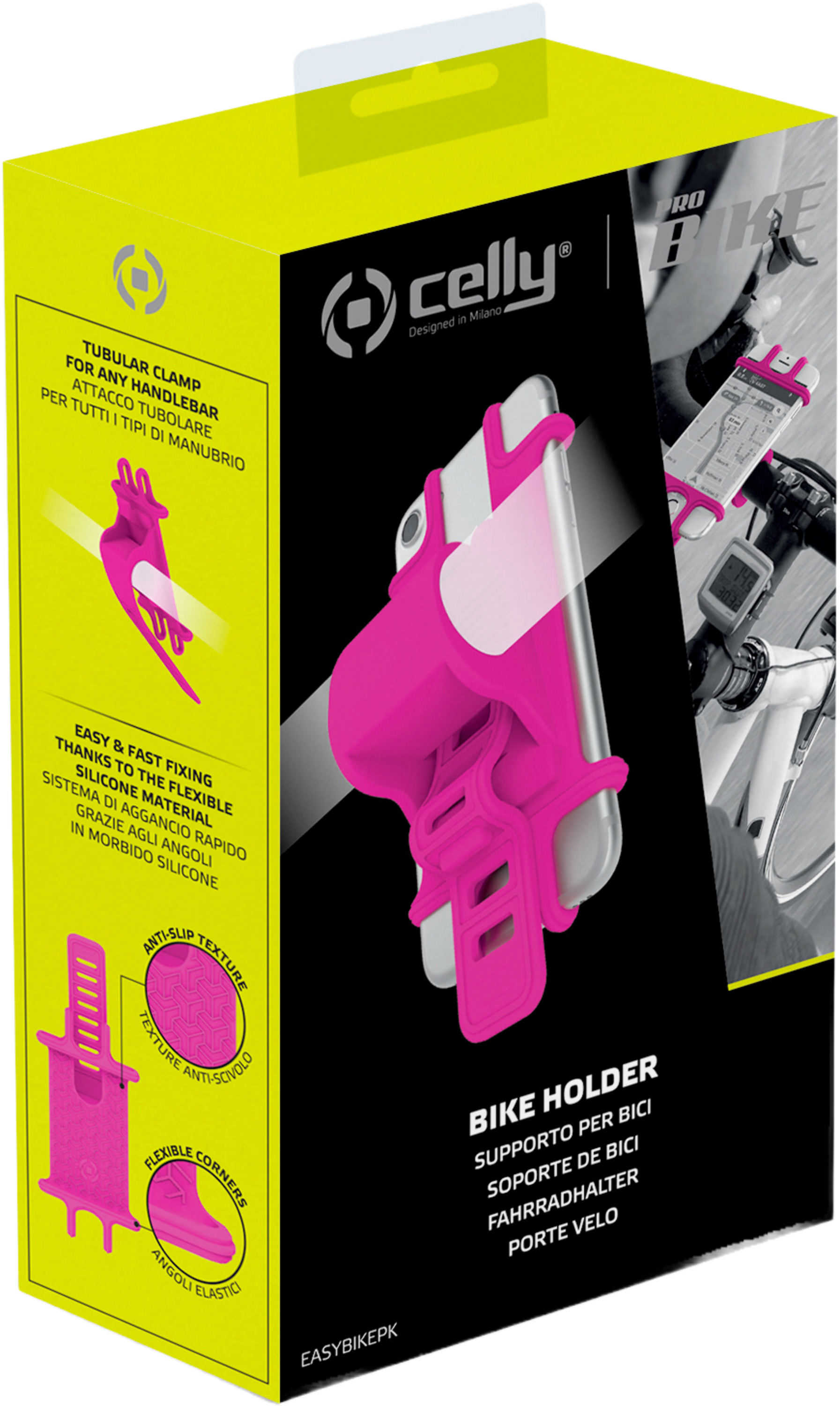 CELLY, Mobilh&aring;llare F&ouml;r Cykel/el-scooter