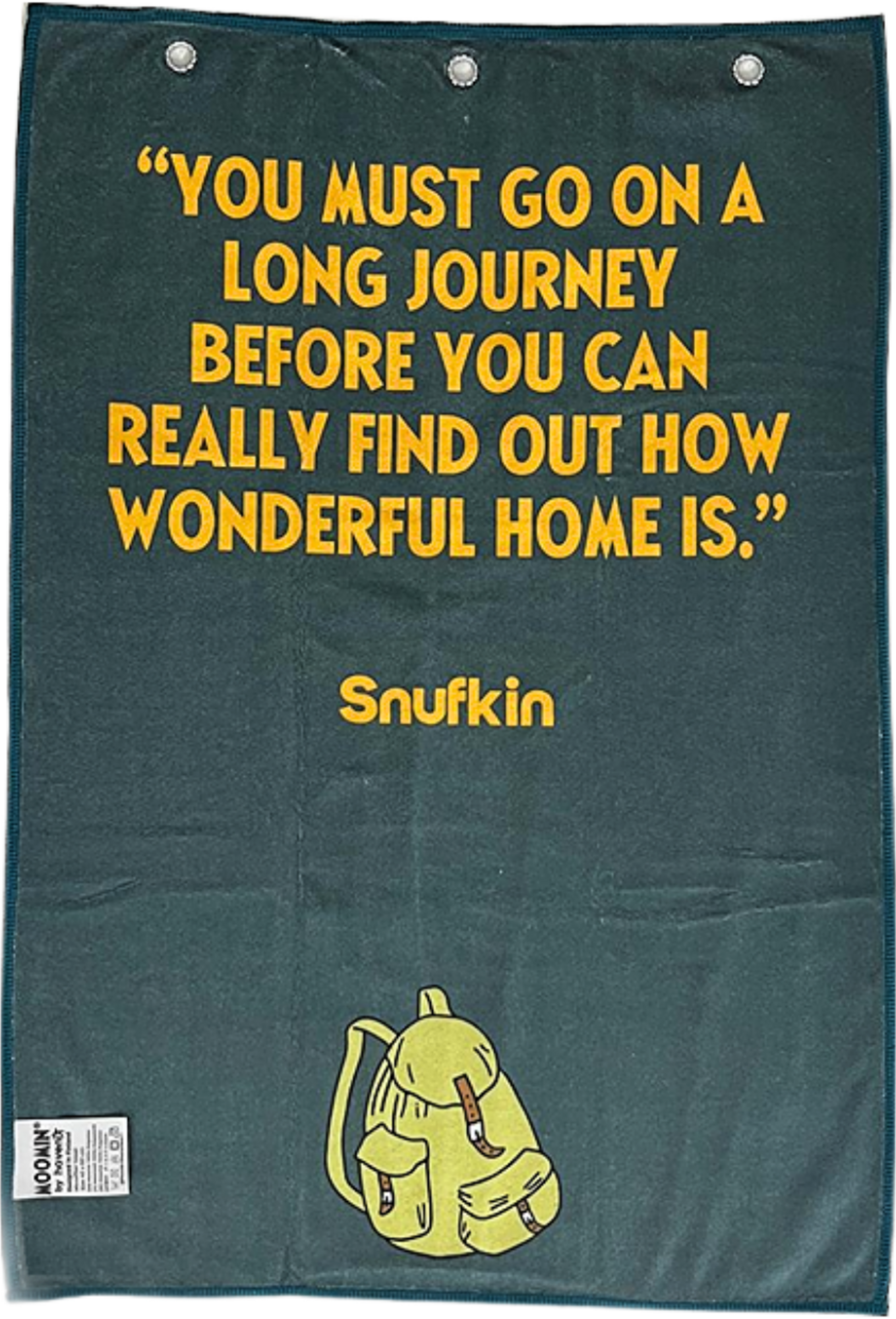 HAVENIX, Moomin Golf Towel - Snufkin X Moomintroll