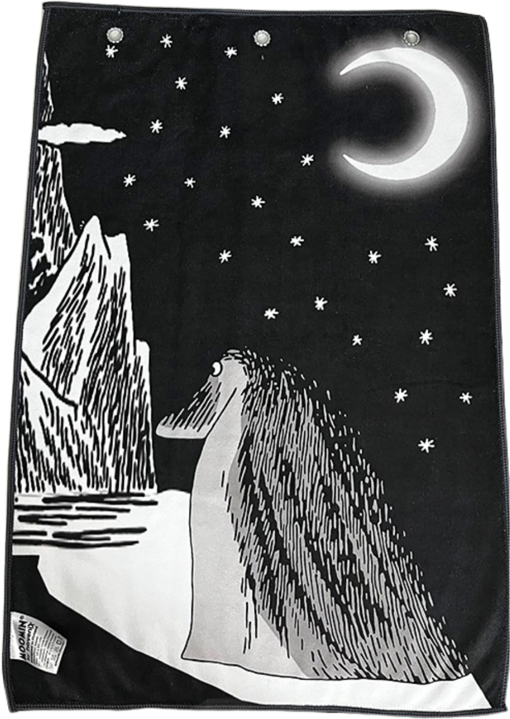 HAVENIX, Moomin Golf Towel - The Groke