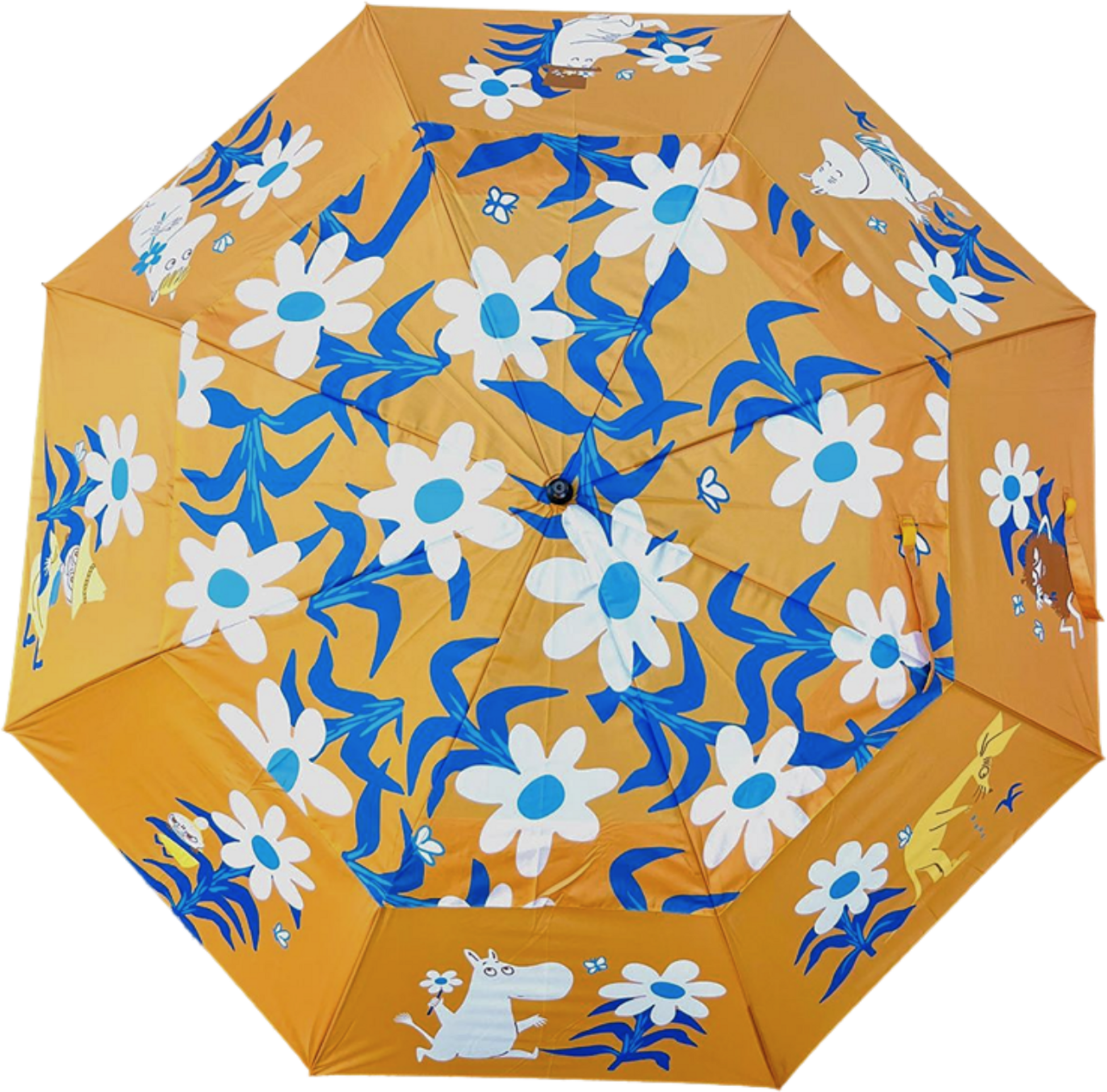 HAVENIX, Moomin Golf Umbrella - Yellow Bloom