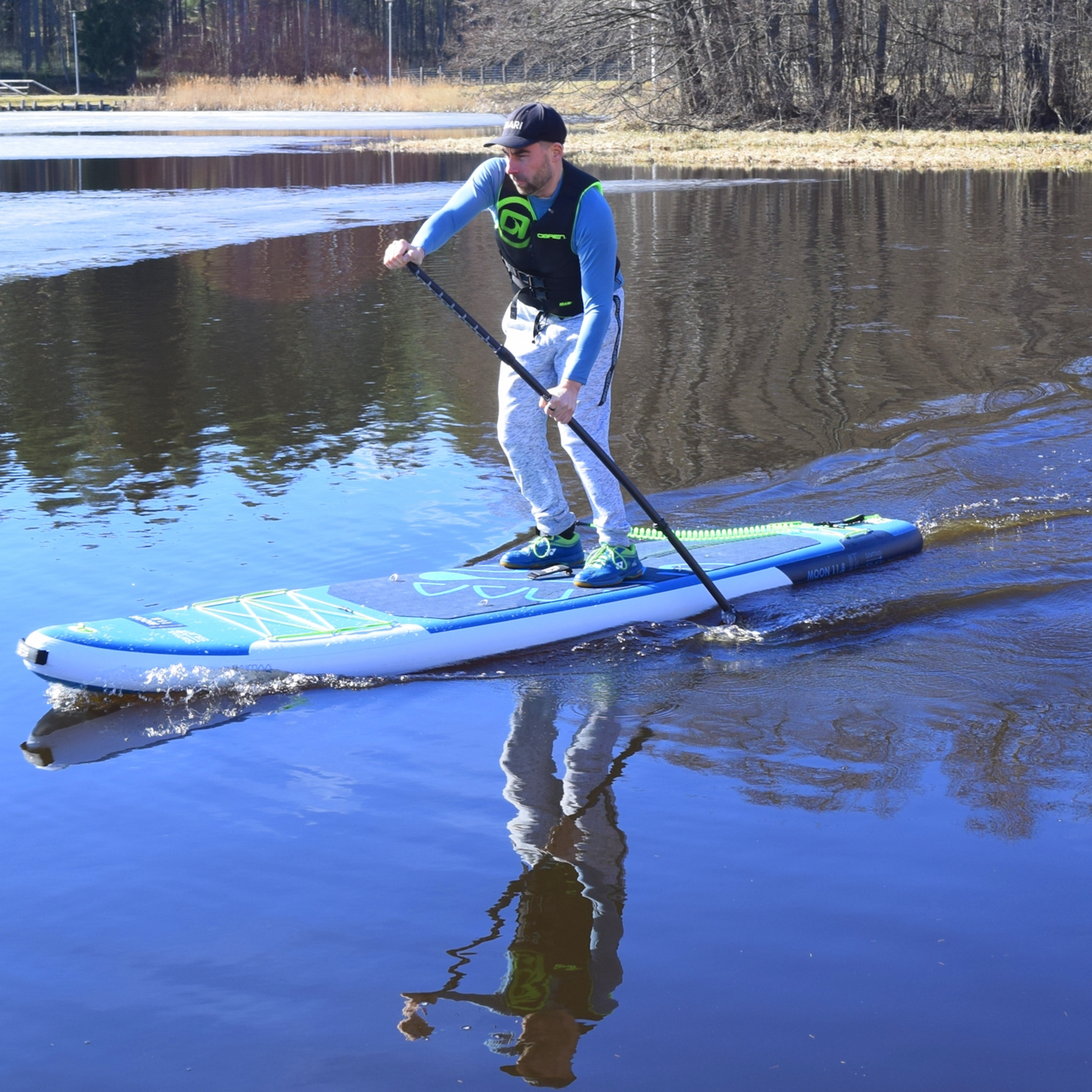 SAIMAA SUP, Moon 11.8 Touring Sup Set, 355 X 76cm
