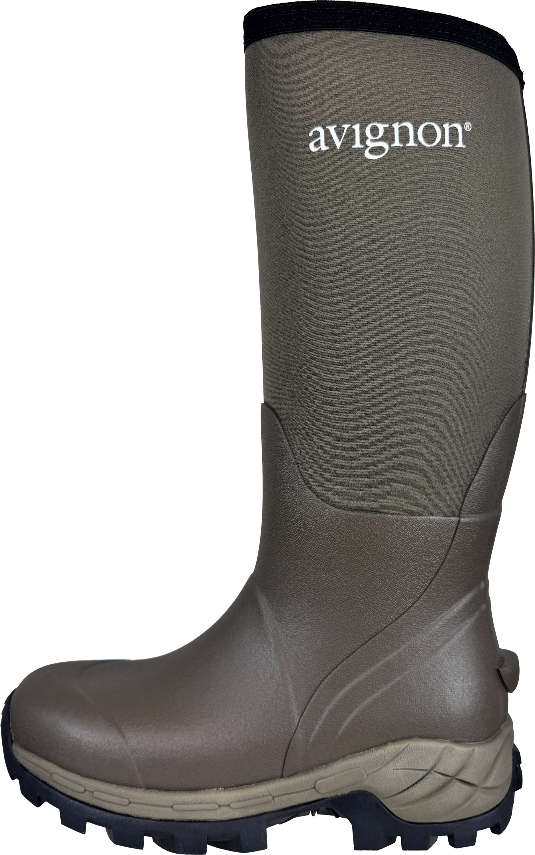 AVIGNON, Mora Cross Gummist&ouml;vel Gr&ouml;nbrun