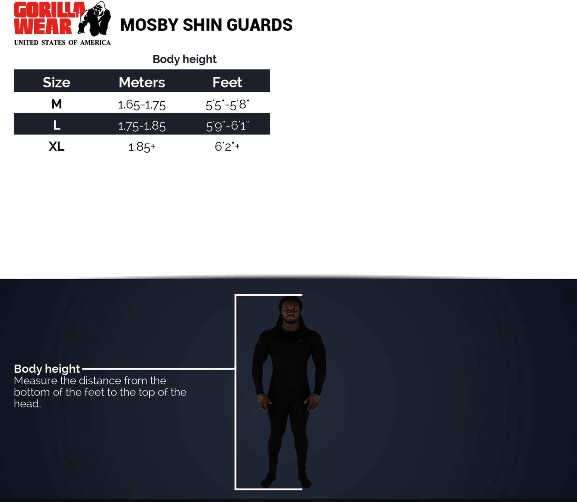 GORILLA WEAR, Mosby Shin Guards