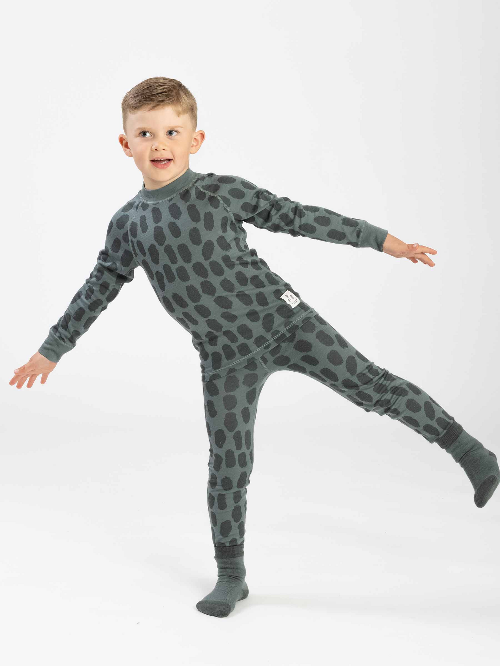 ULLMAX, Mossa Merino Warm Set Kids