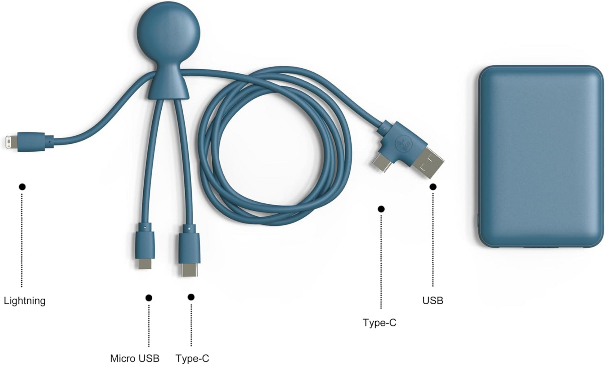 XOOPAR, Mr Bio Pack Epsilon Powerpack 5000 Mah Bl&aring;