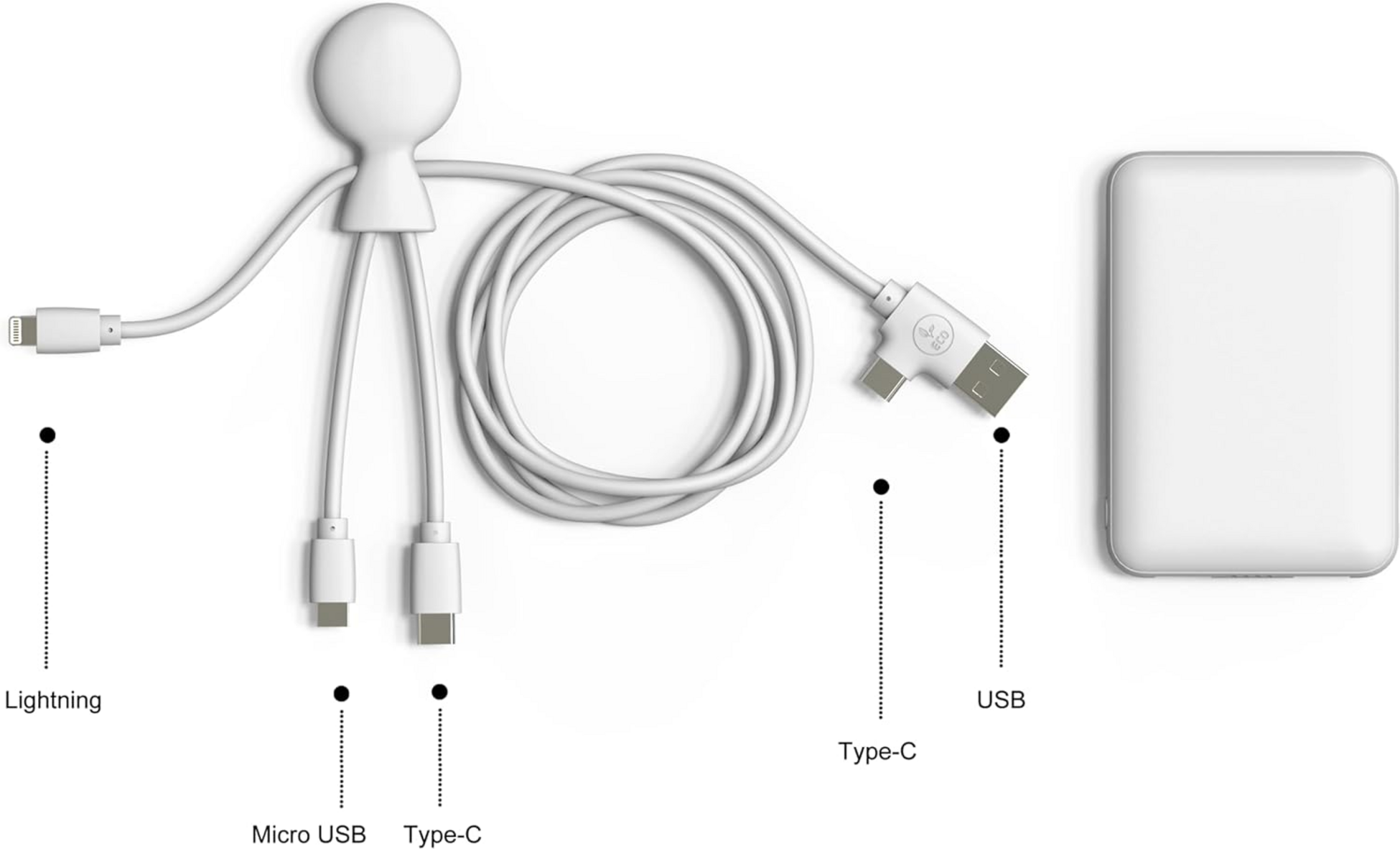 XOOPAR, Mr Bio Pack Epsilon Powerpack 5000 Mah Vit