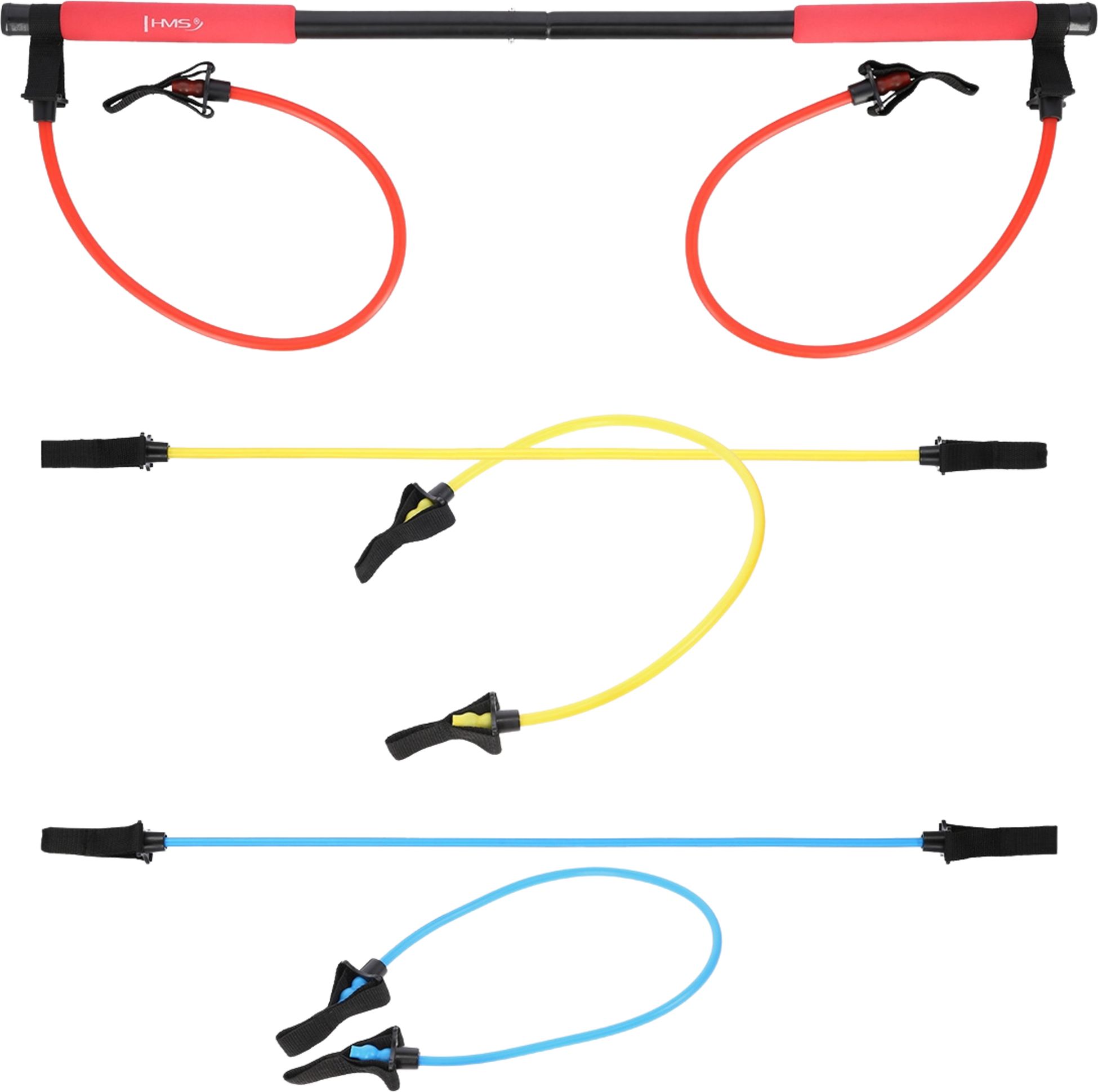 NORTHIX, Multifunctional Pilates Bar Set With Resistance Bands