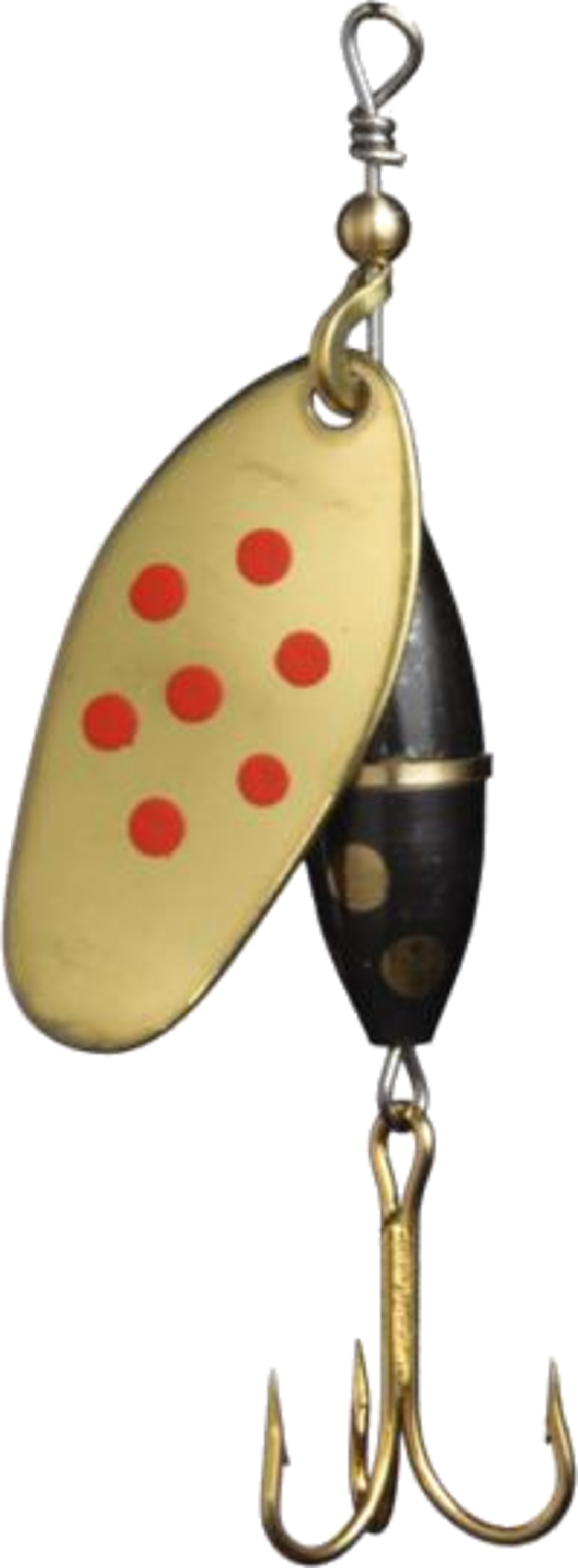 MYRAN, Myran Panter Spinnare 20g Guld/r&ouml;d/prick