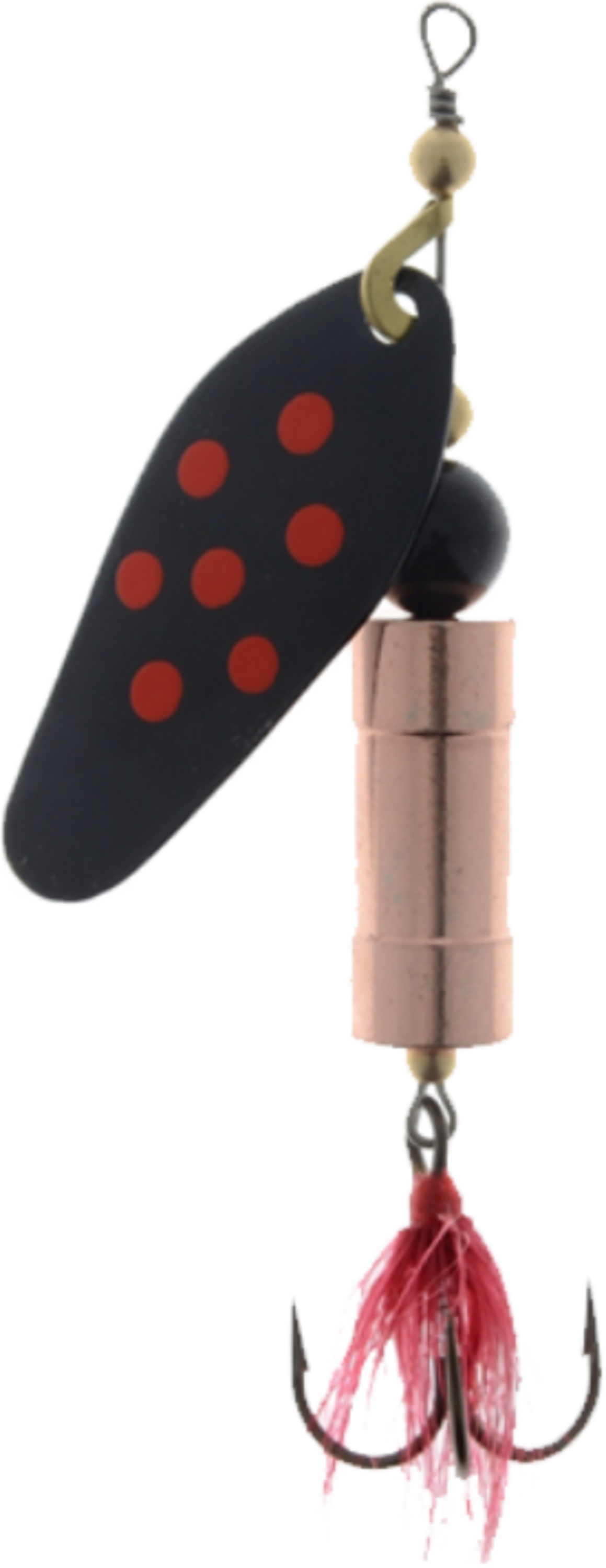 MYRAN, Myran Tuna-lax Copper 30g Black/red/dot