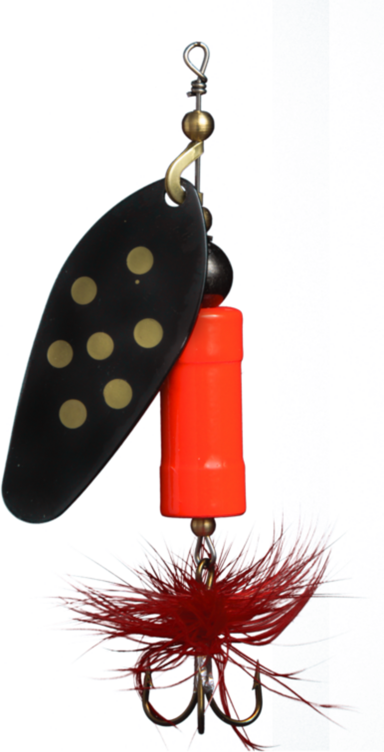 MYRAN, Myran Tuna-lax Spinner Hot 25g Black