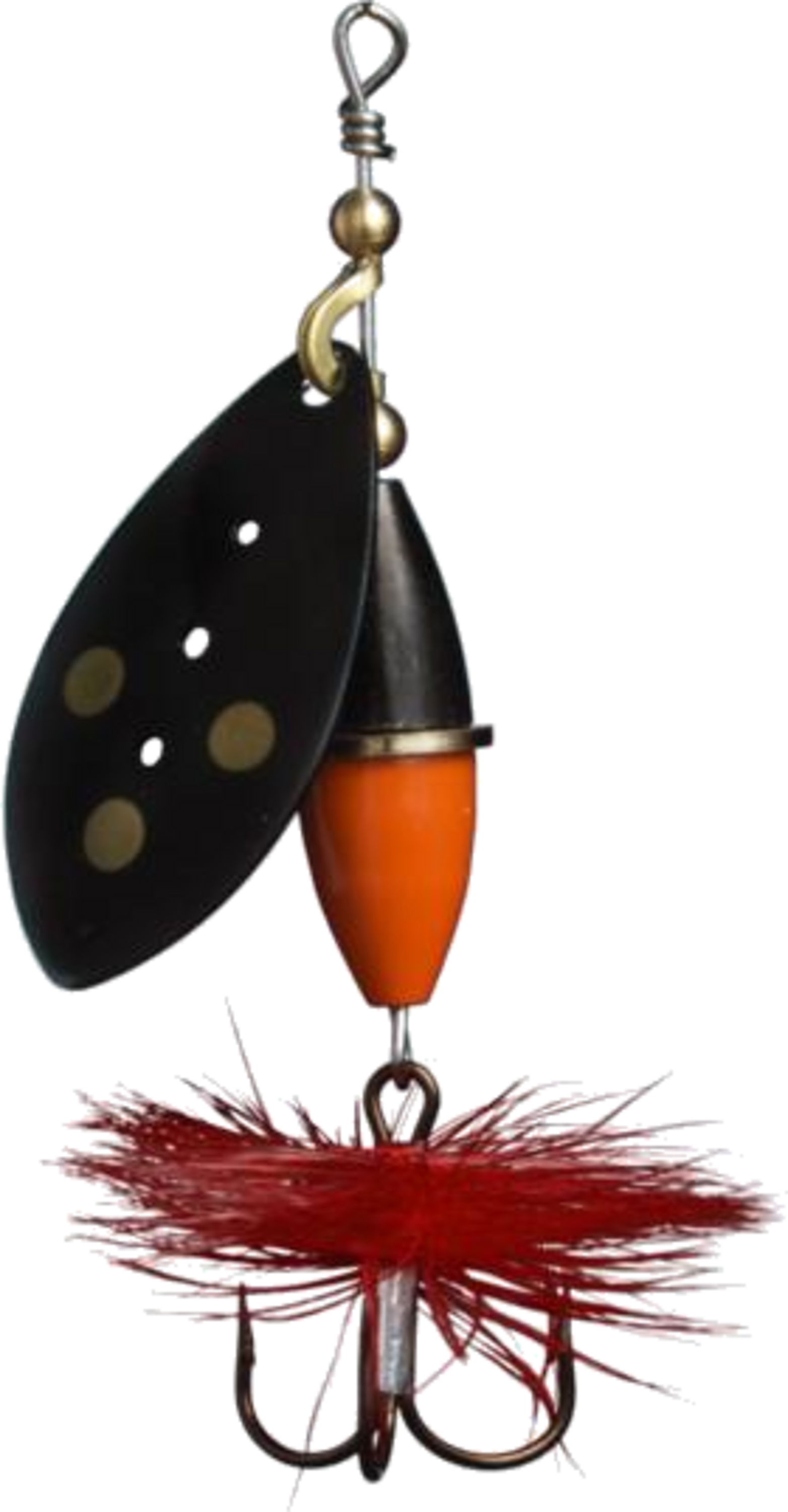 MYRAN, Myran Wipp Spinnare 15g Svart/orange/svart