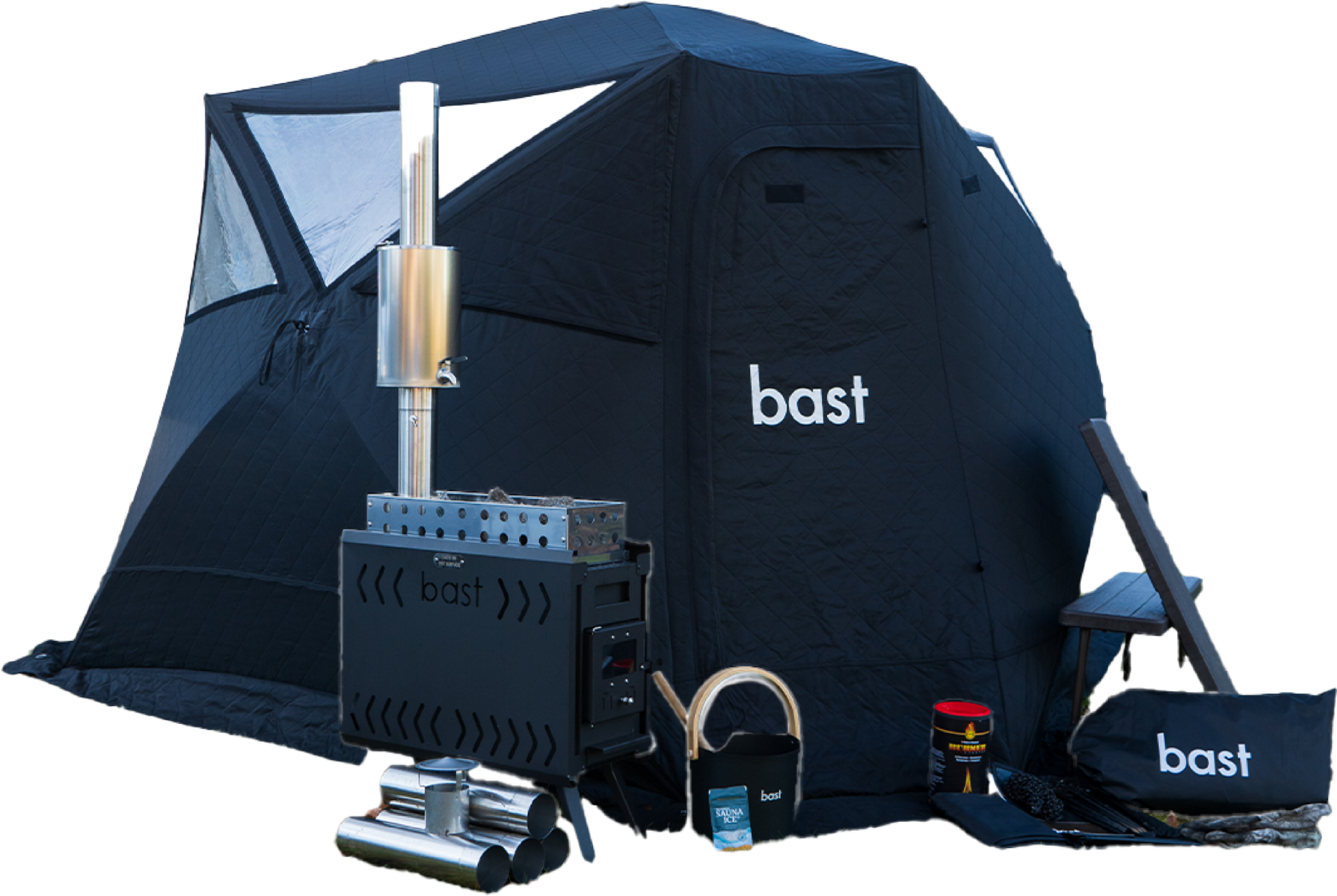 BAST SAUNA, Näver Premium