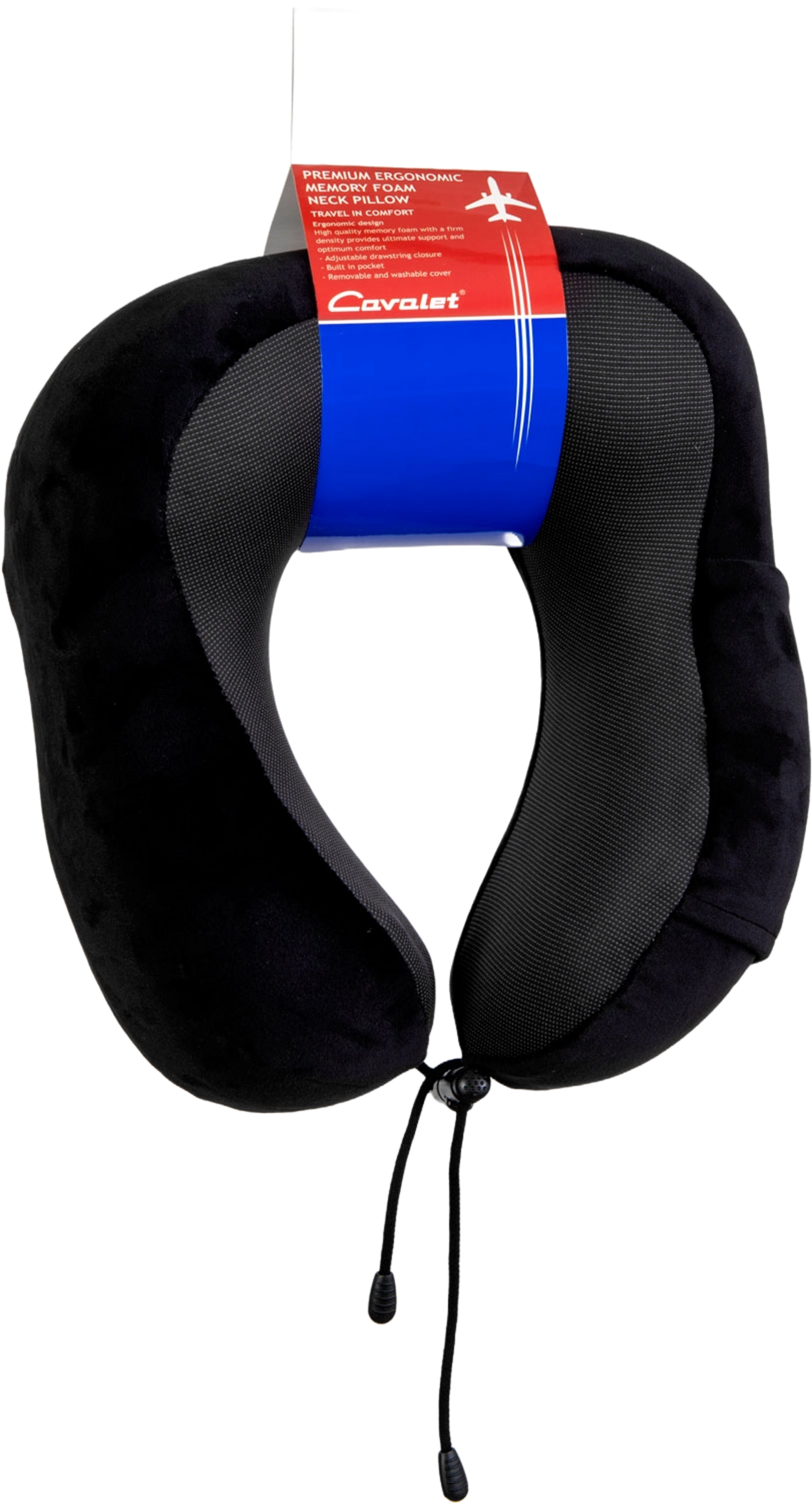 CAVALET, Nackkudde Minnesskum Ergonomisk