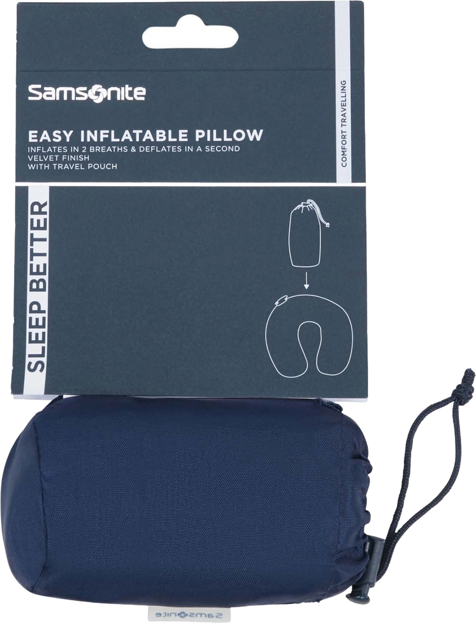 SAMSONITE, Nackkudde Uppbl&aring;sbar