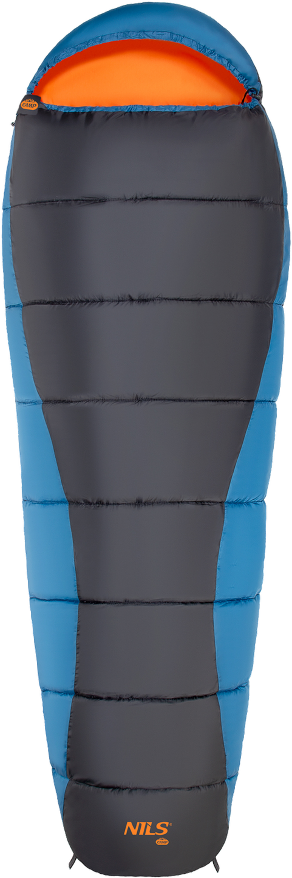 NORTHIX, Navy Blue-orange Sleeping Bag, Lightweight, Compact