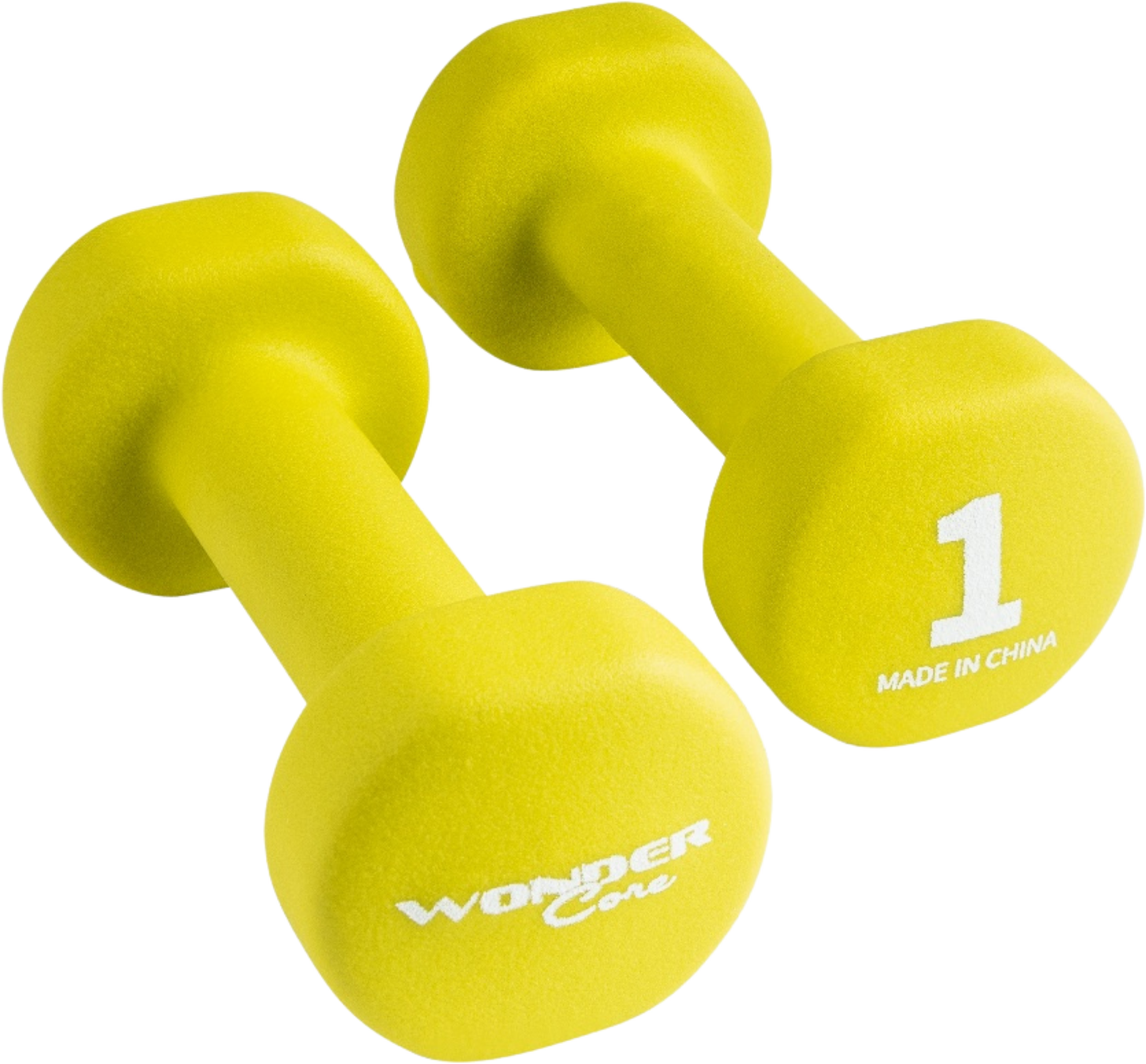 B2X, Neoprene Dumbbell Set, 1 Kg Each, Non-slip Coating