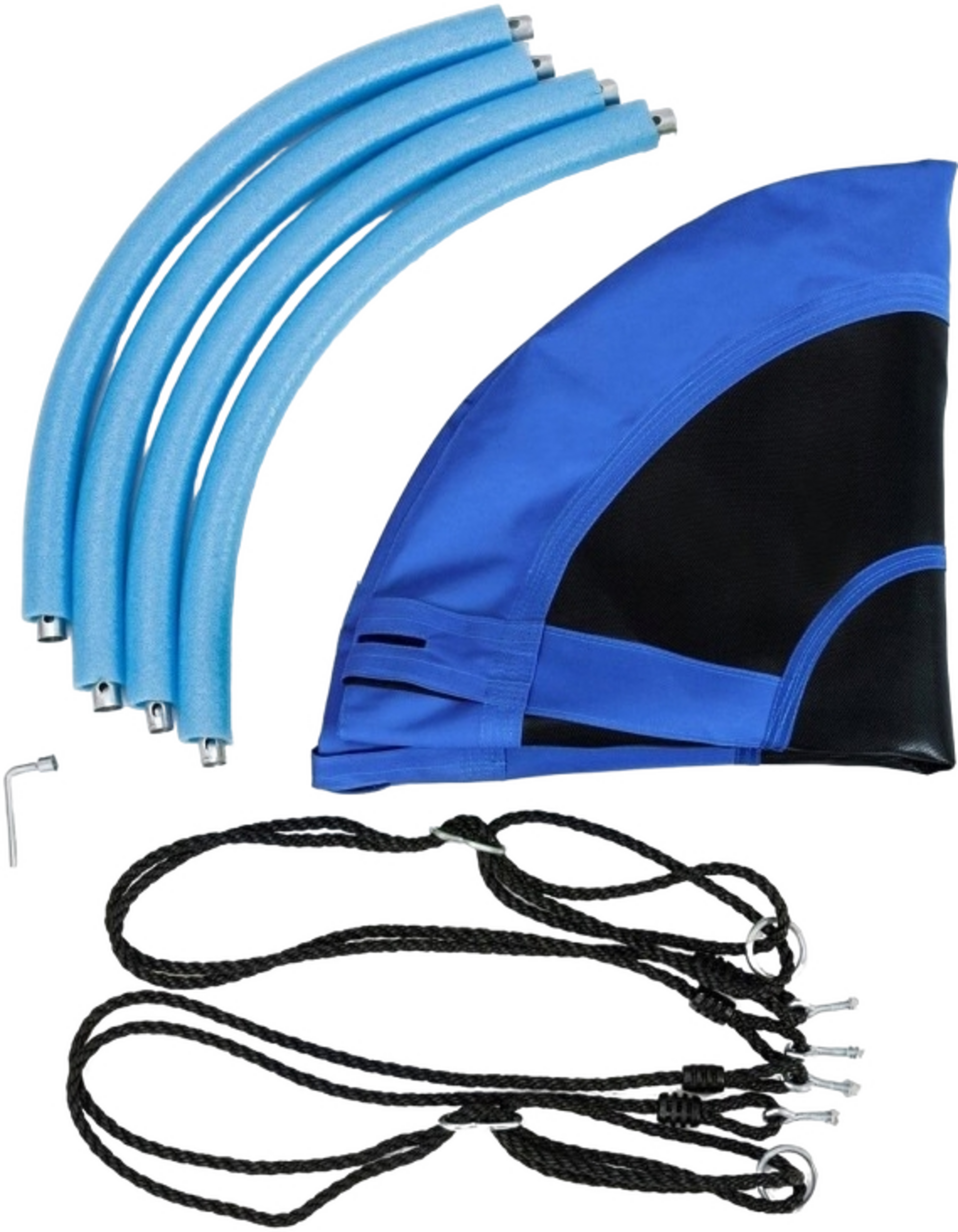 B2X, Nest Swing Garden Swing Outdoor Children's Swing Up To 150 Kg Colored/green-blue