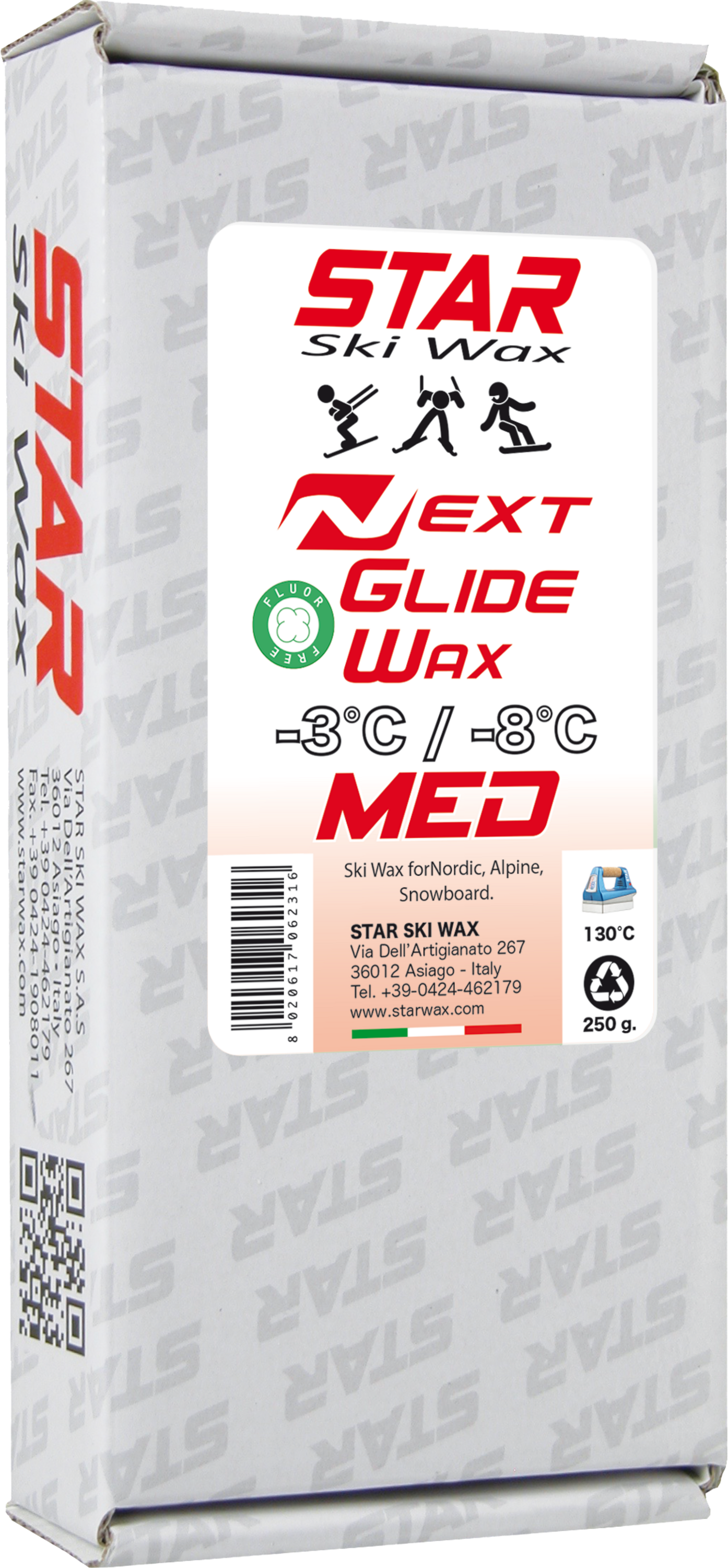 STAR, Next Glide Wax Med 250 G