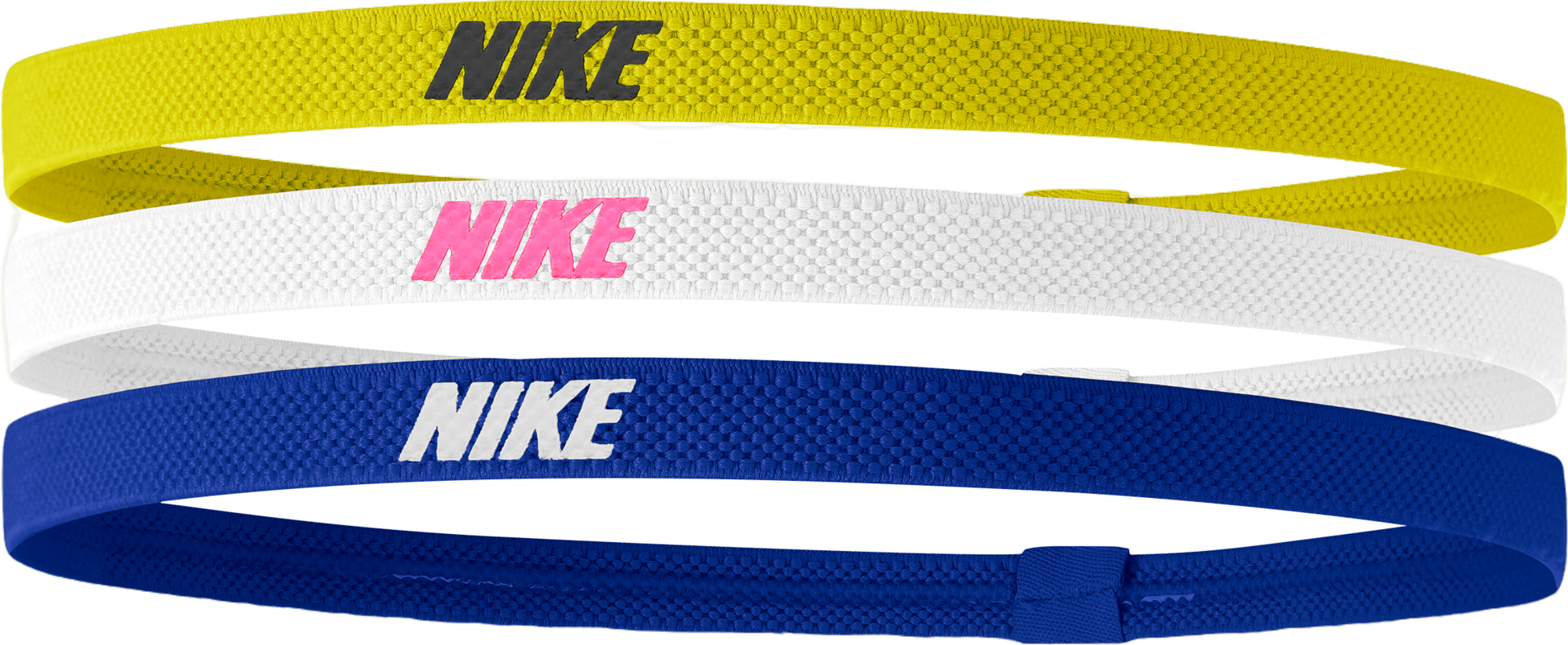 NIKE, Nike Elastic Headbands 2.0 3 Pk