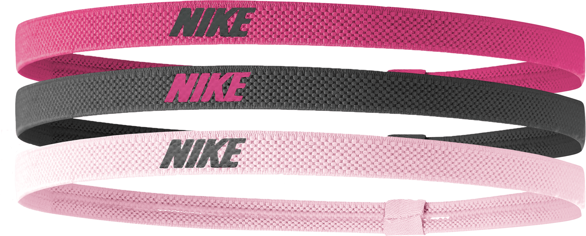 NIKE, Nike Elastic Headbands 2.0 3 Pk