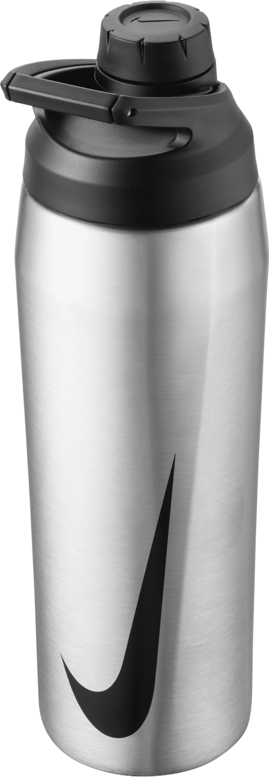 NIKE, Nike Ss Hp Charge Chug Bottle 24oz Brshd Stainl St