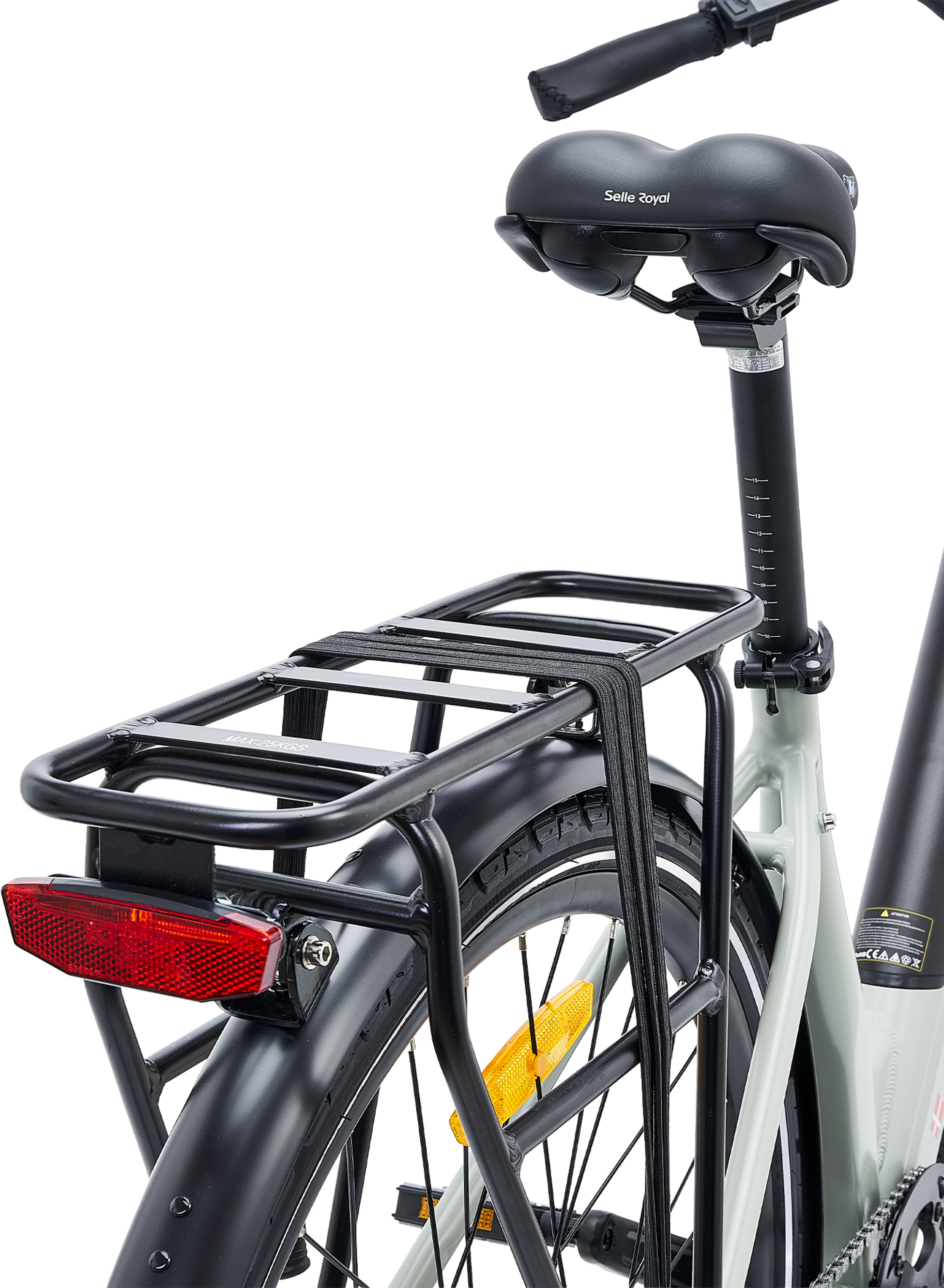 HYGGE BIKES, Nivo Commuter 2025 – Urban Elcykel Med 48v 14ah Samsung-batteri – Mossgrå