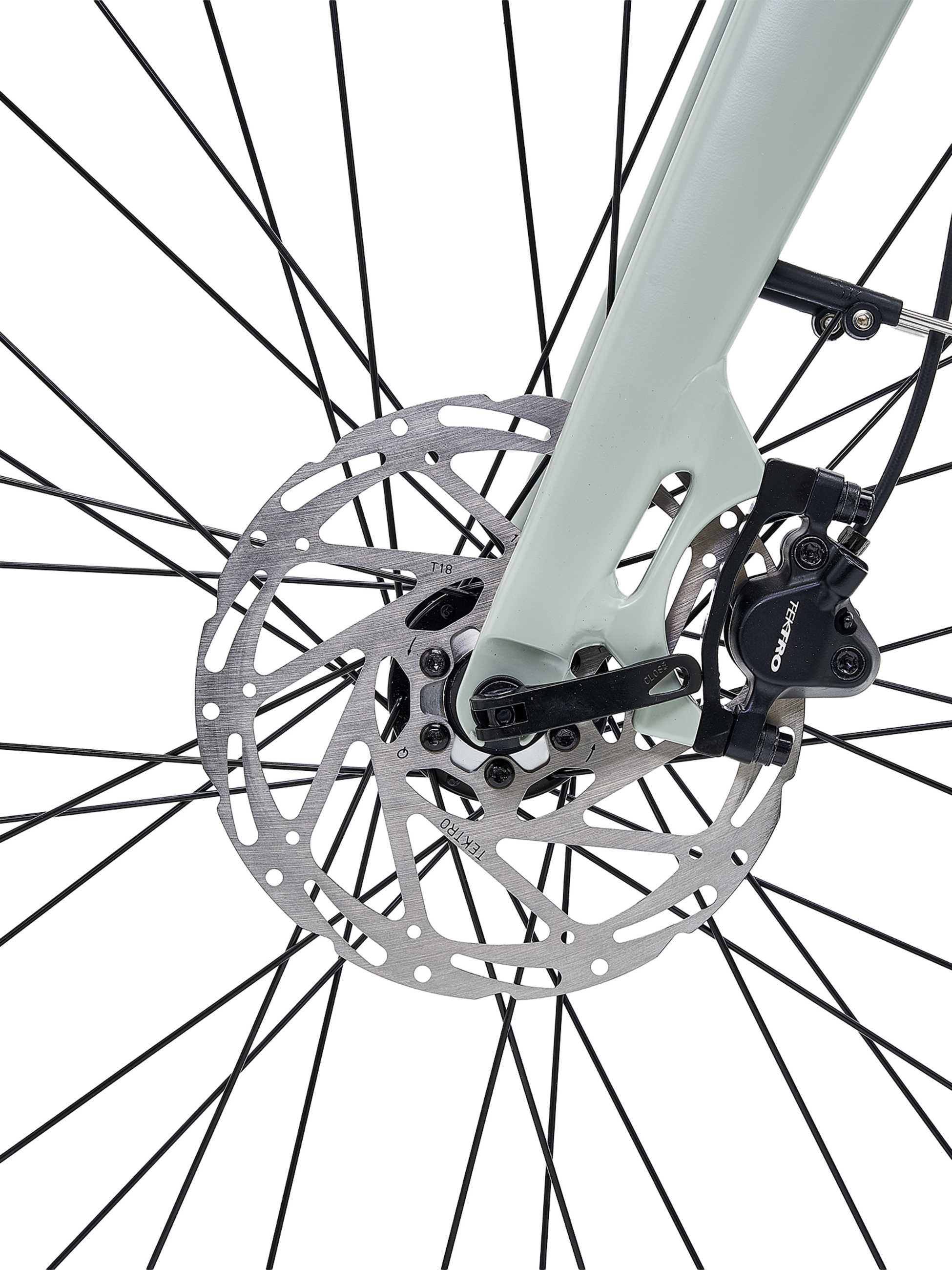 HYGGE BIKES, Nivo Commuter 2025 – Urban Elcykel Med 48v 14ah Samsung-batteri – Mossgrå