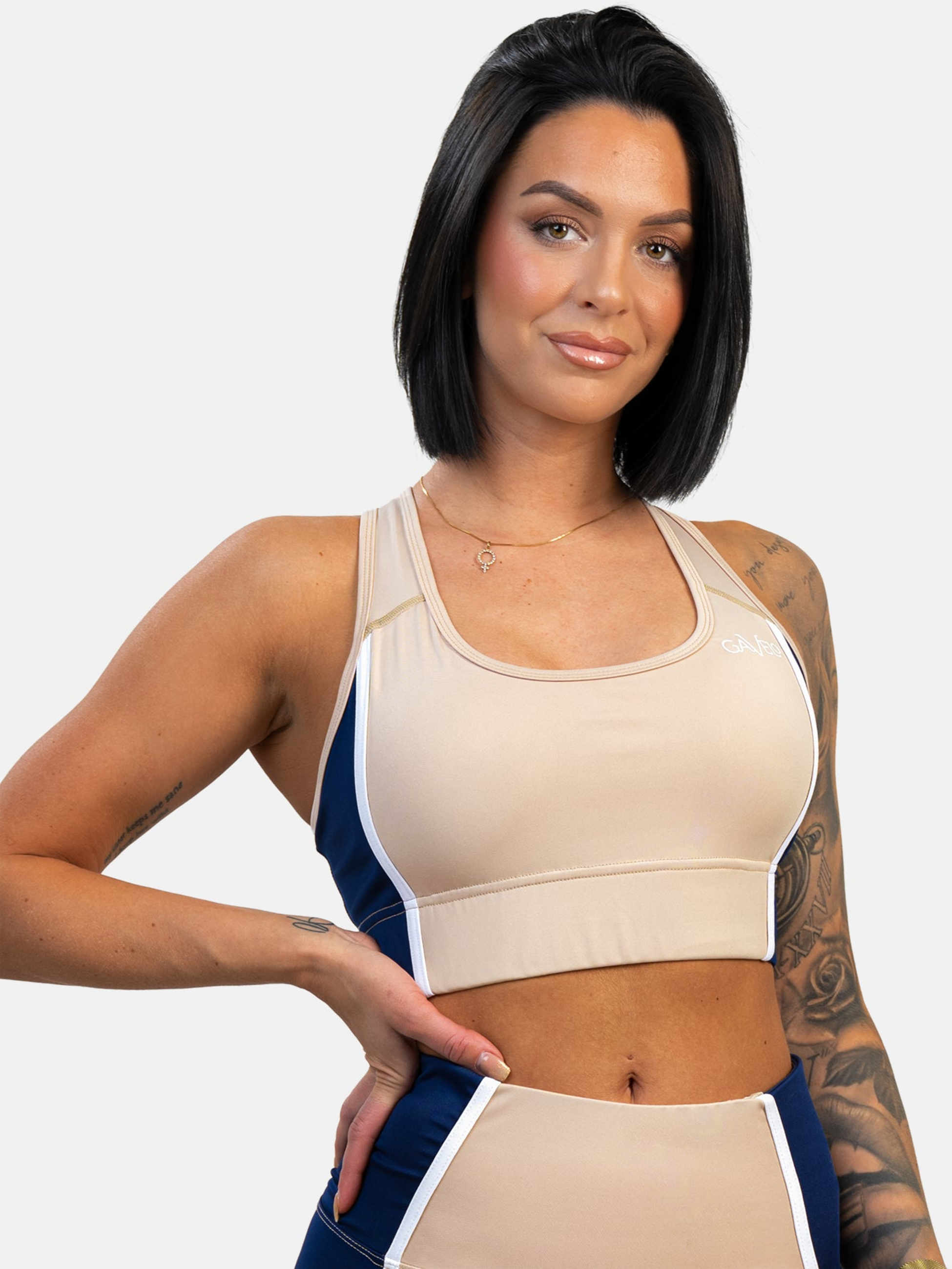 GAVELO, Noble Chic Sand Sports Bra