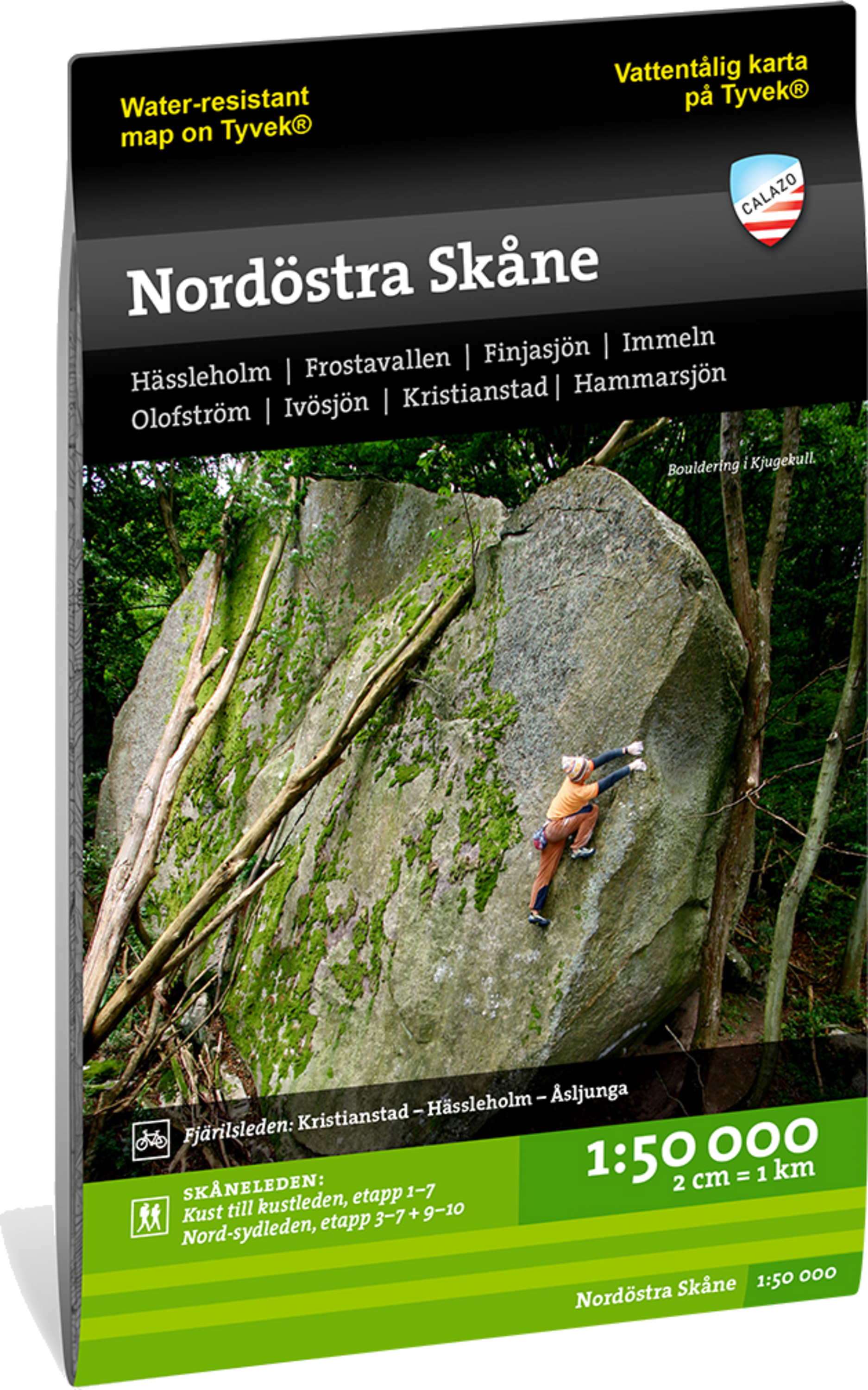 CALAZO, Nord&ouml;stra Sk&aring;ne 1:50.000