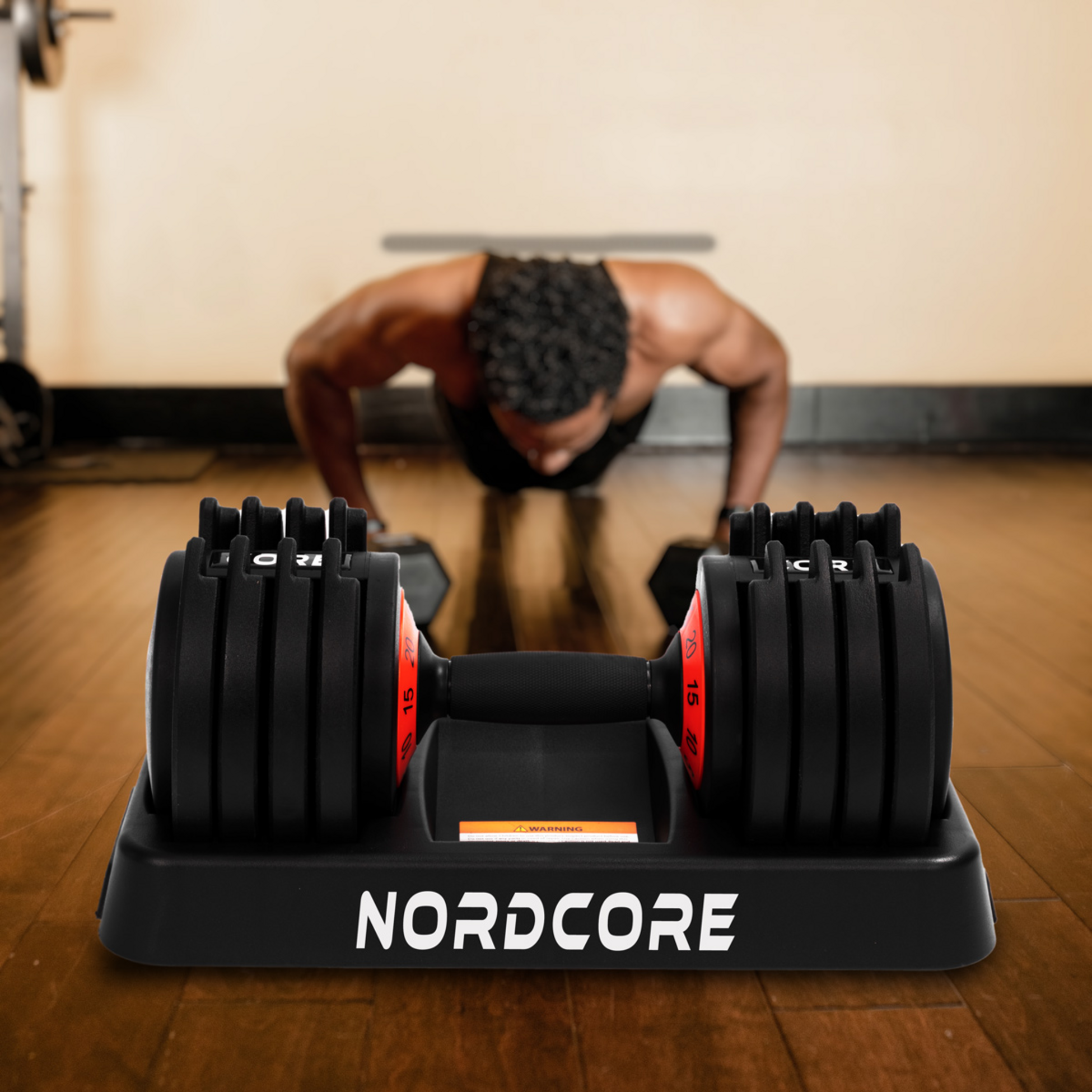 NORDCORE, Nordcore 2x Adjustable Dumbbell Core, 50kg