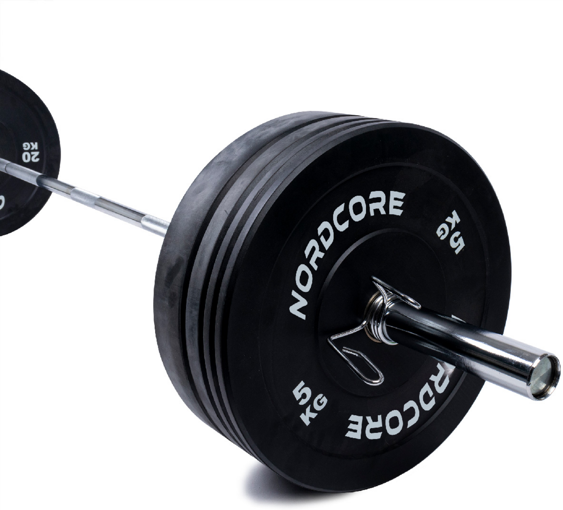 NORDCORE, Nordcore Barbell Set Bumper Core 100kg