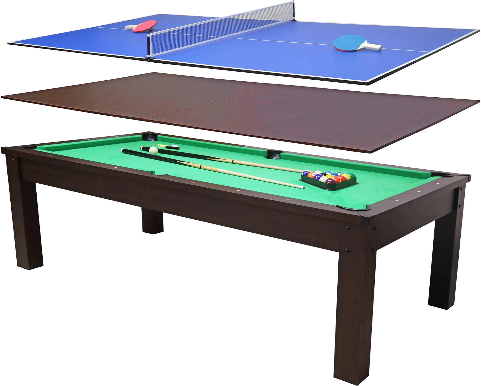 NORDCORE, Nordcore Pool Table 8` 3-in-1