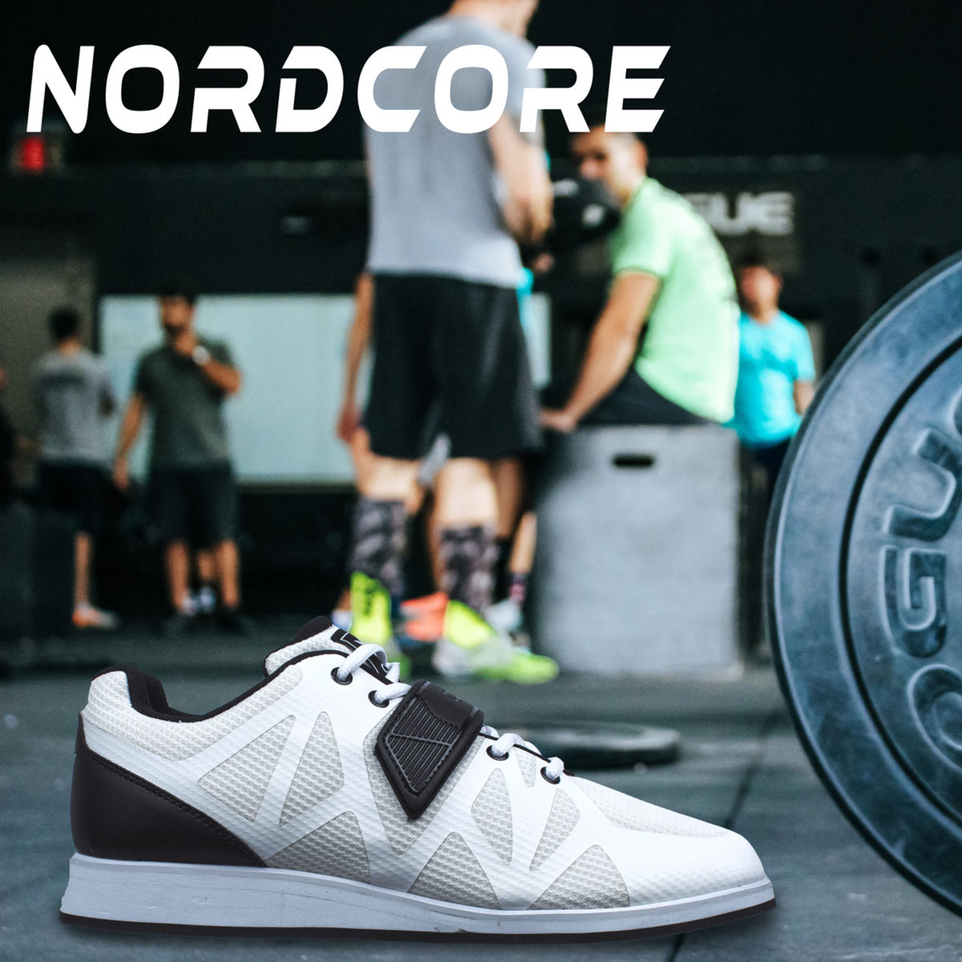 NORDCORE, Nordcore Weightlifting Shoes Core, White - Eu43 - Uk9