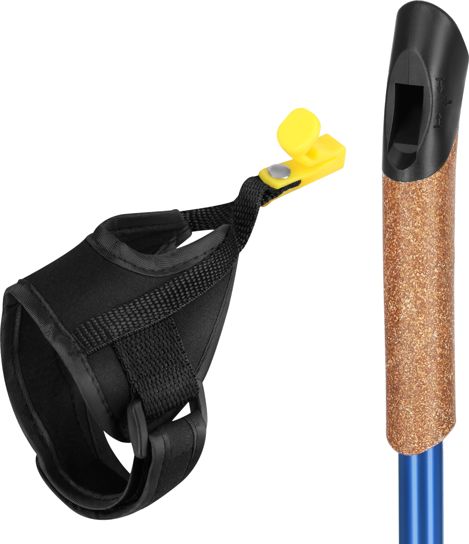 NORTHIX, Nordic Walking Poles, Adjustable, Blue