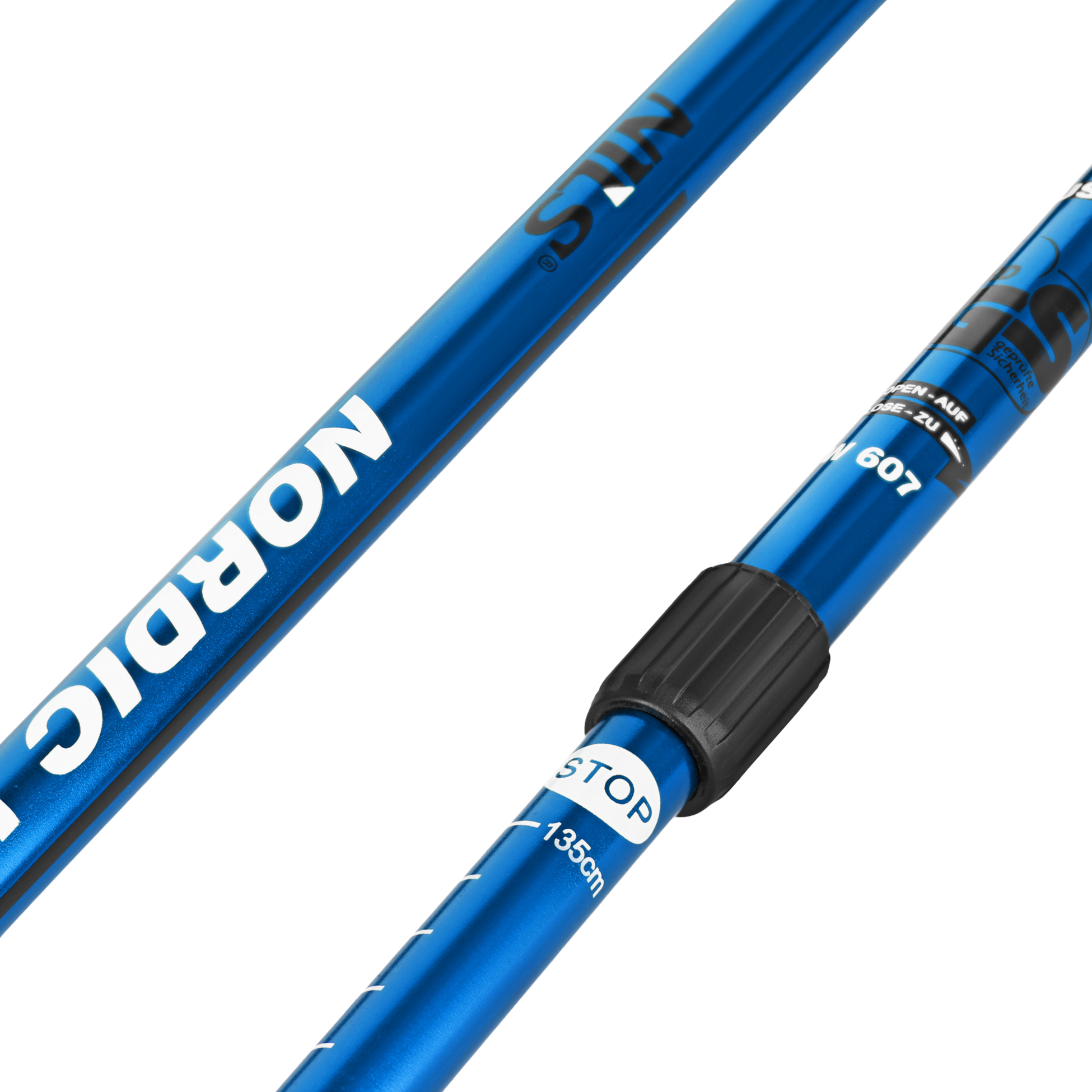 NORTHIX, Nordic Walking Poles, Adjustable, Blue