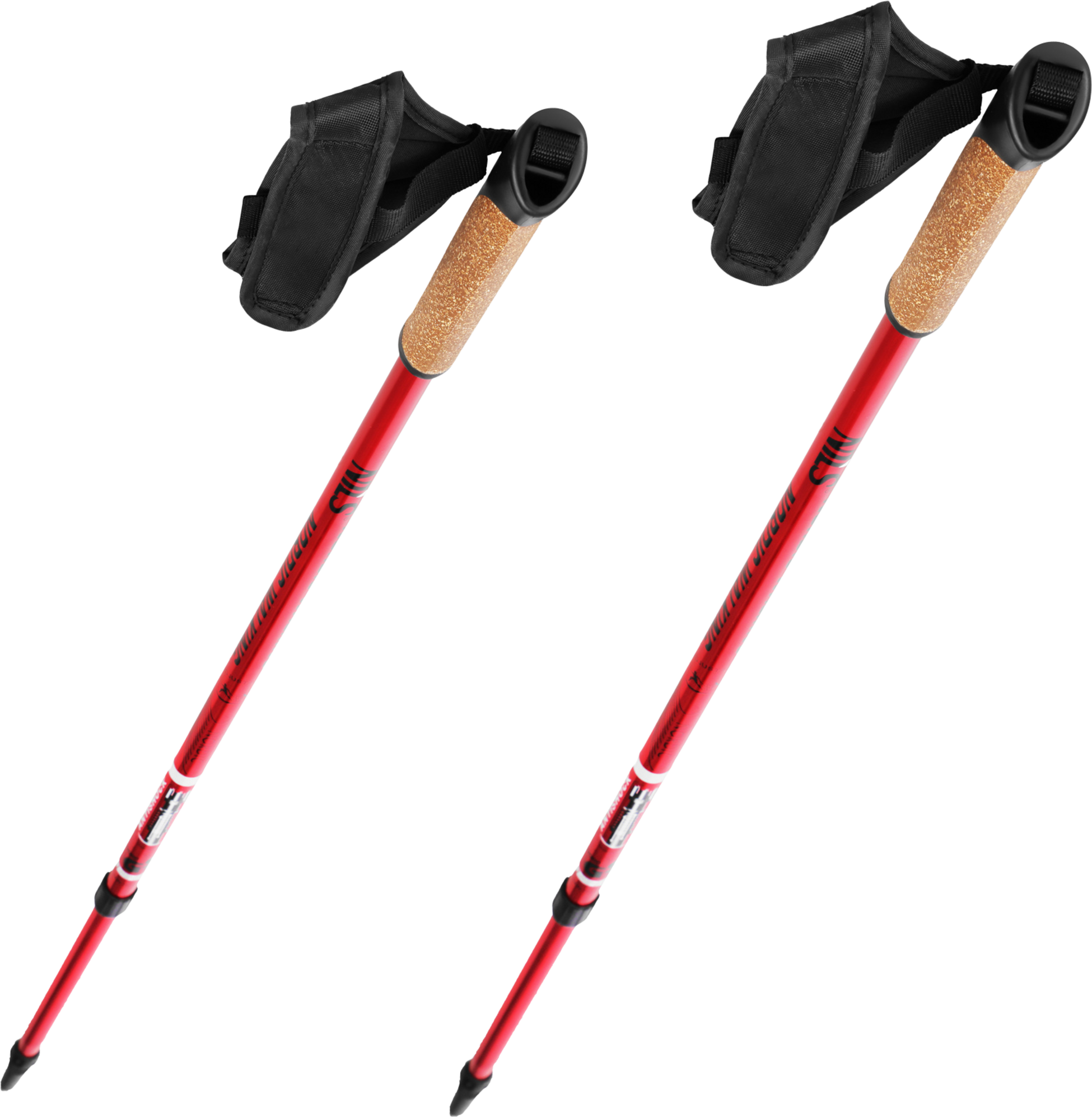 NORTHIX, Nordic Walking Poles, Adjustable, Lightweight