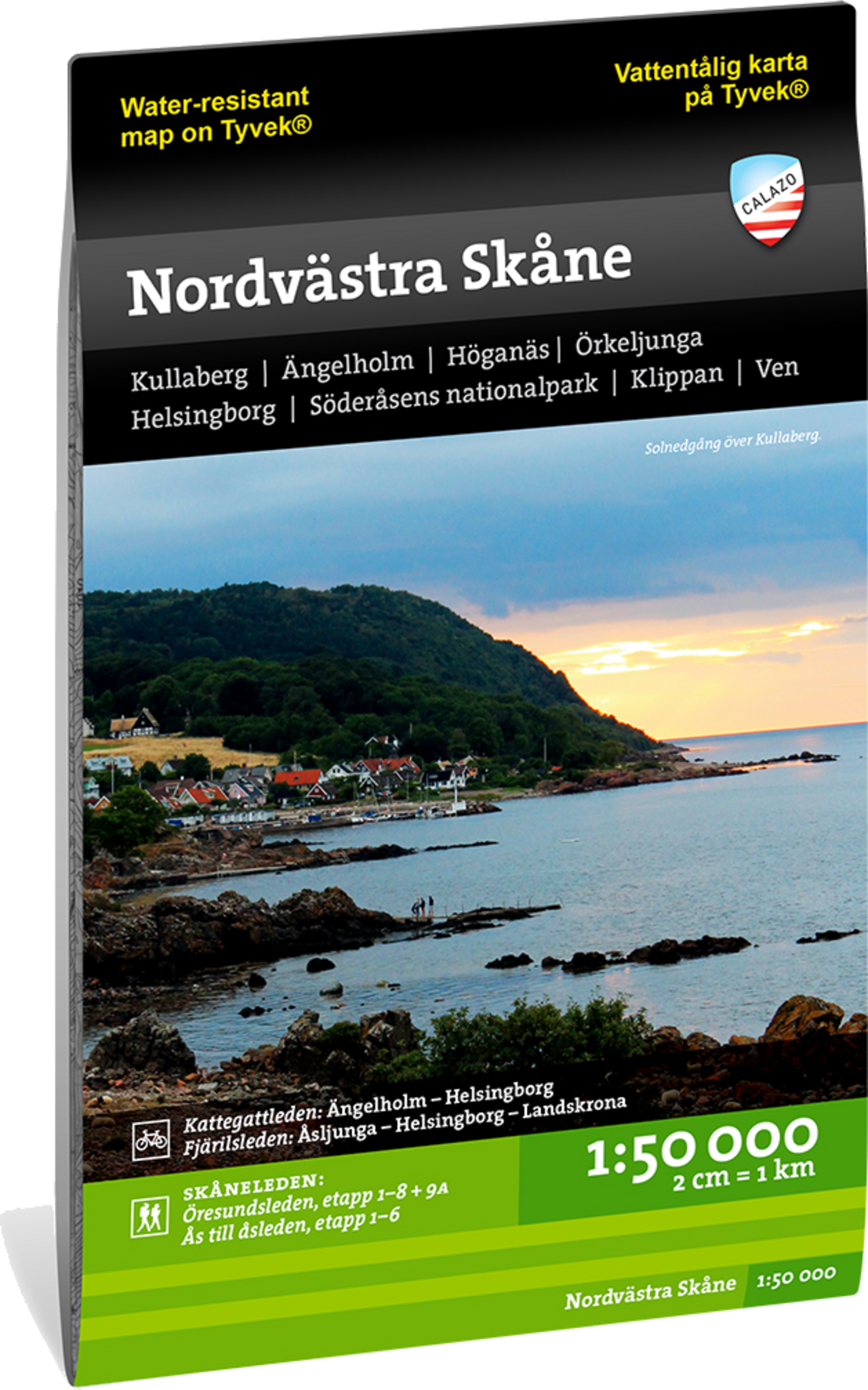 CALAZO, Nordvästra Skåne 1:50.000