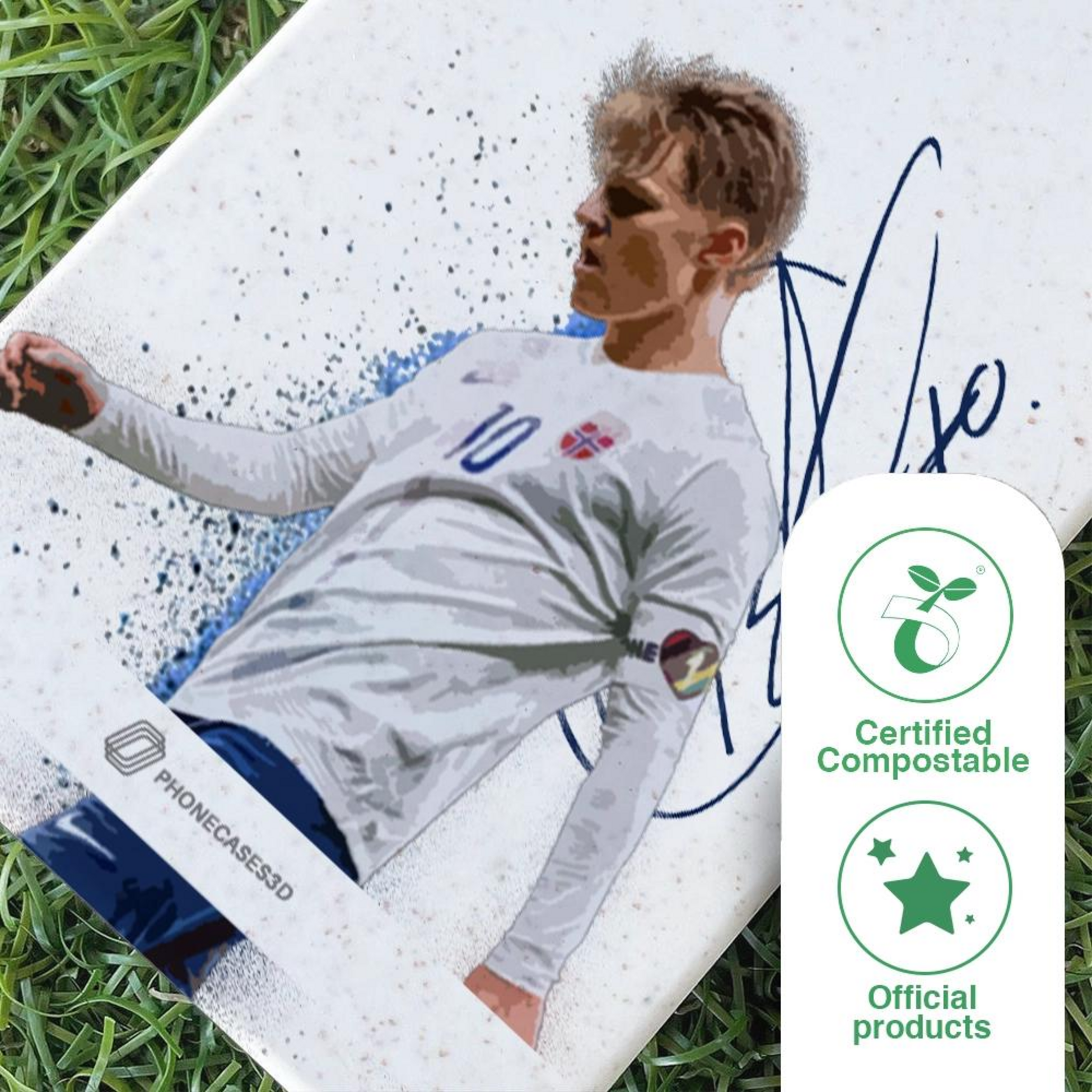 PHONECASES3D, Norges Fotballforbund Official Compostable Phone Case Design 130
