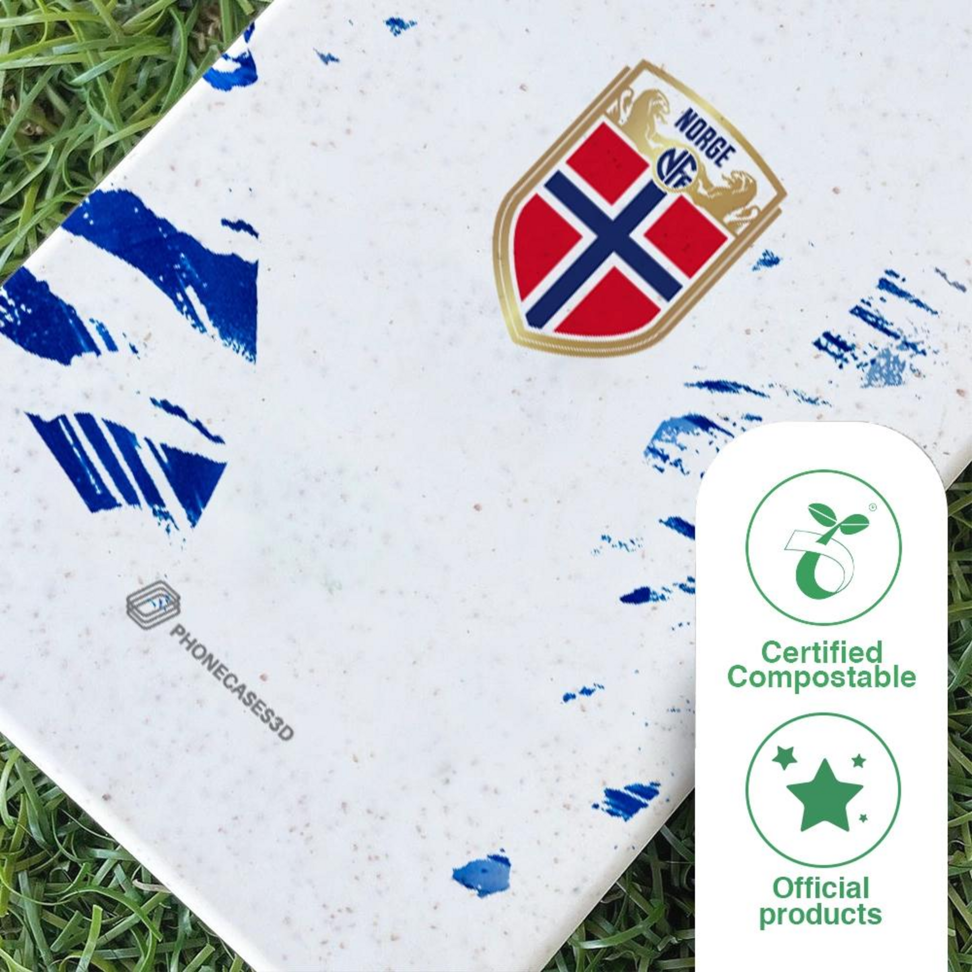 PHONECASES3D, Norges Fotballforbund Official Phone Case Made With Fibriva&trade; Design 140
