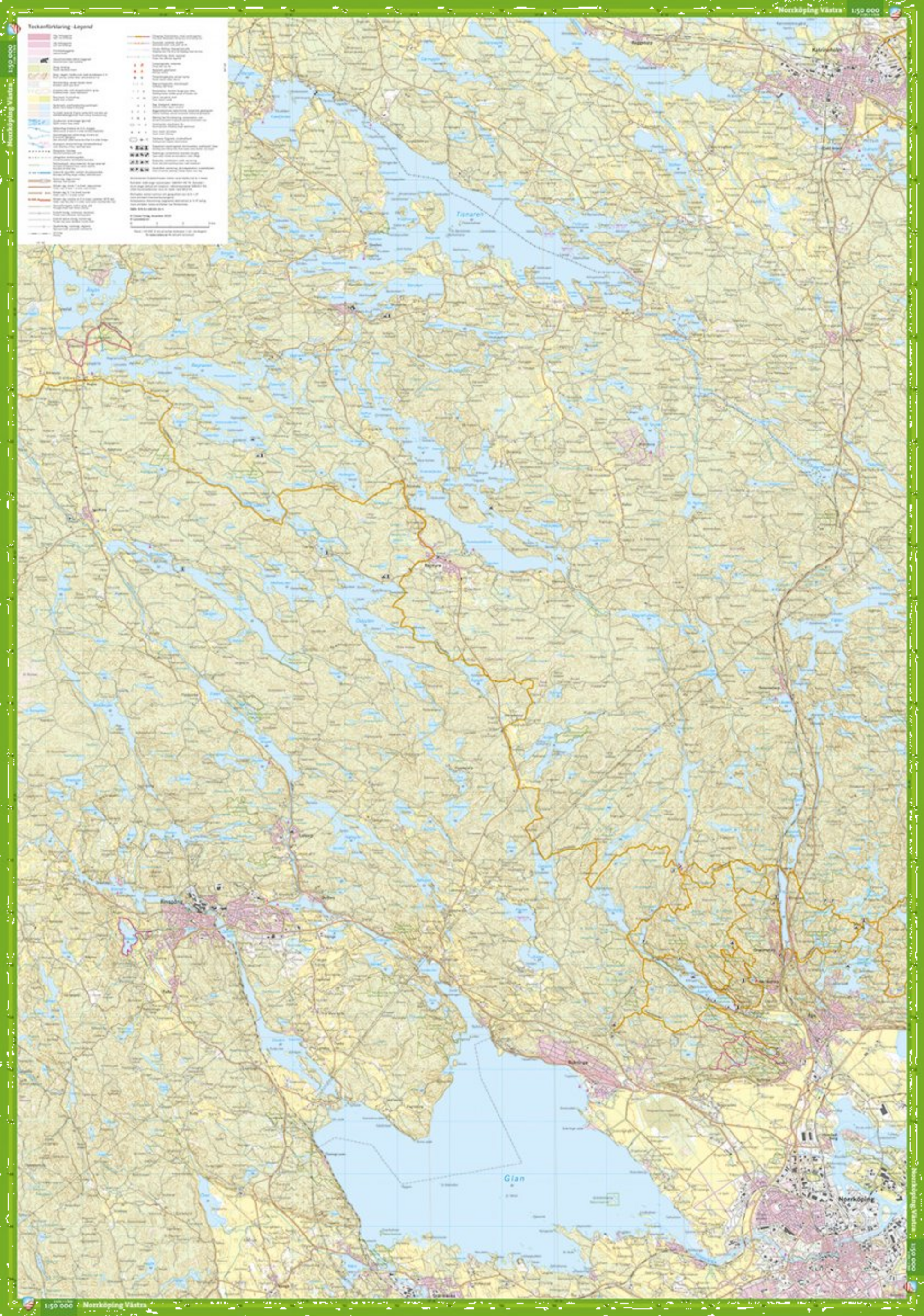 CALAZO, Norrköping 1:50 000