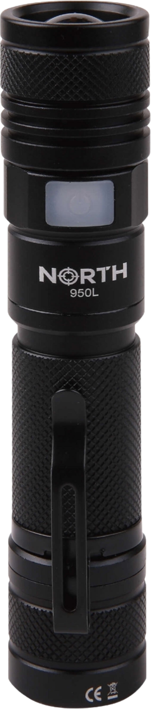 NORTH, North Flashlight 950lumen Zoom Black Aviation Aluminum 10w Cree-led (xml2)