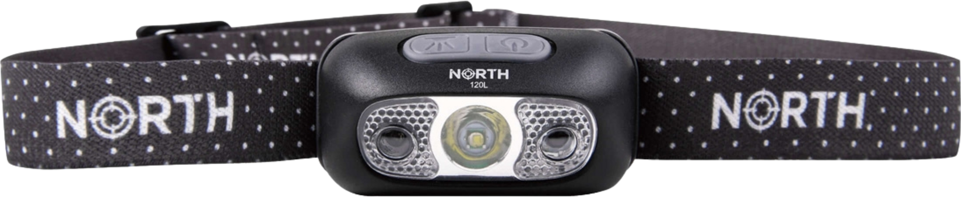 NORTH, North Headlamp 120lumen Black Approx. 65m Sensor Control
