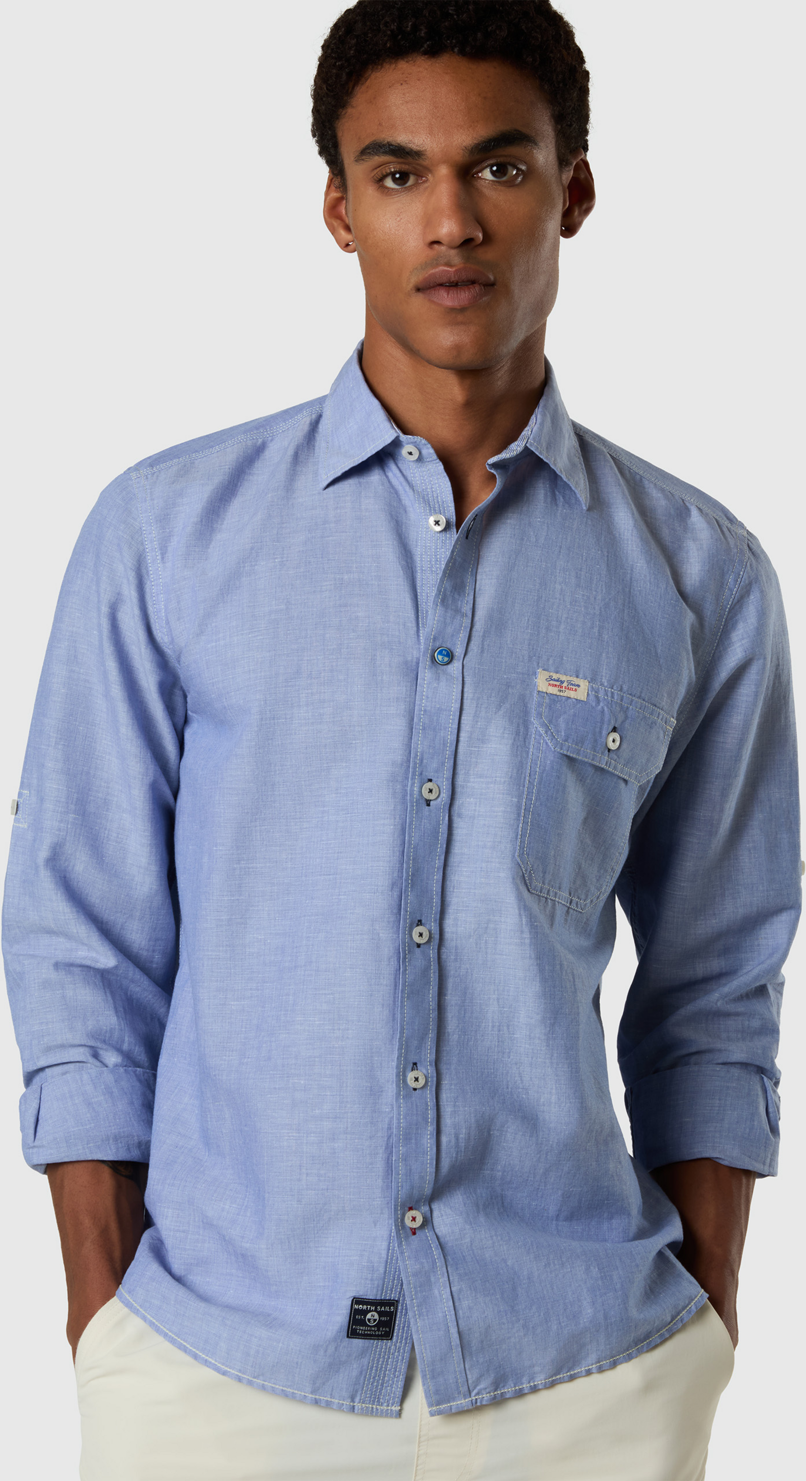 NORTH SAILS, North Sails Archive Shirt With Roll-up Sleeves