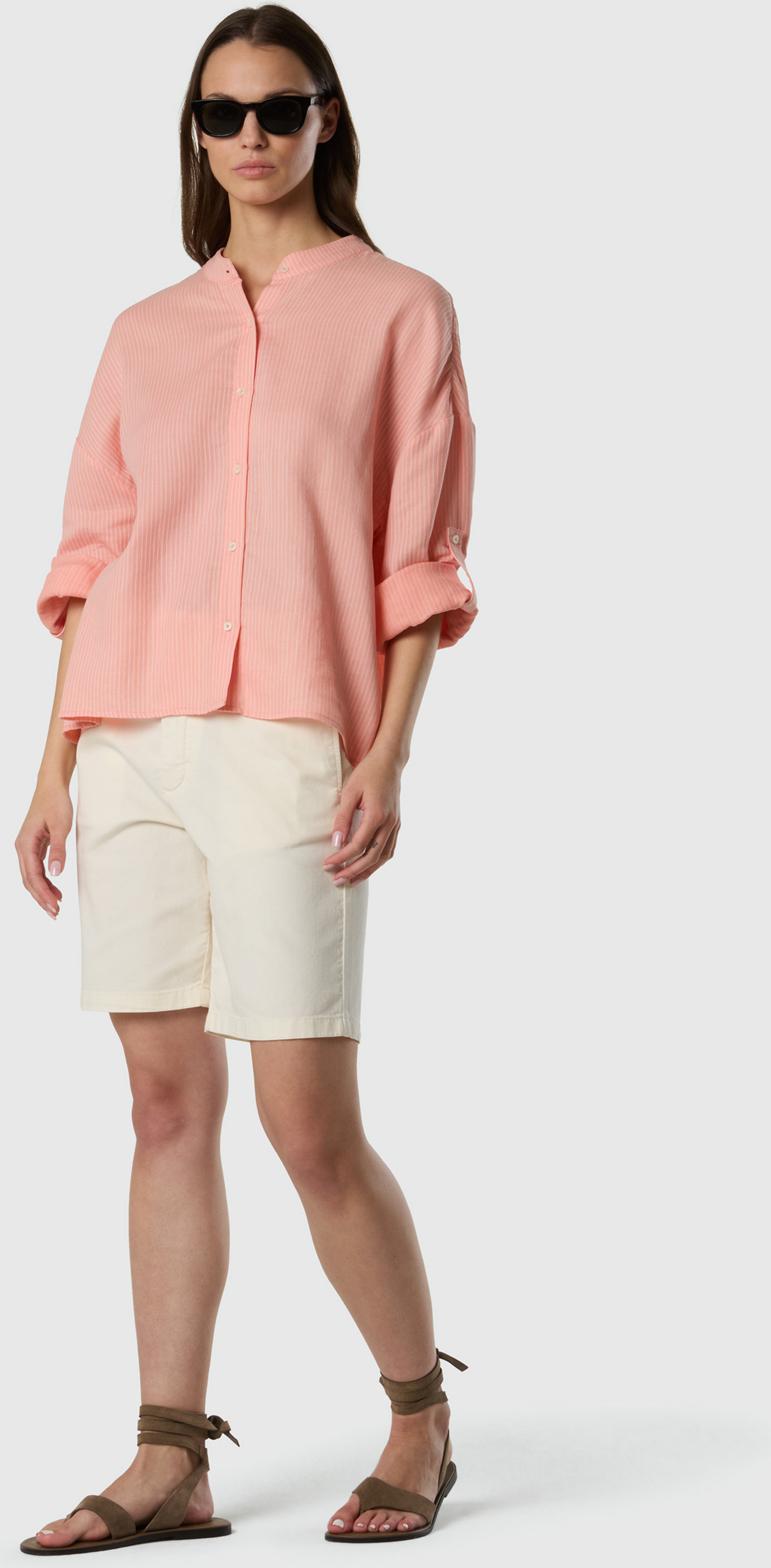 NORTH SAILS, North Sails Blouse Mandarin Collar