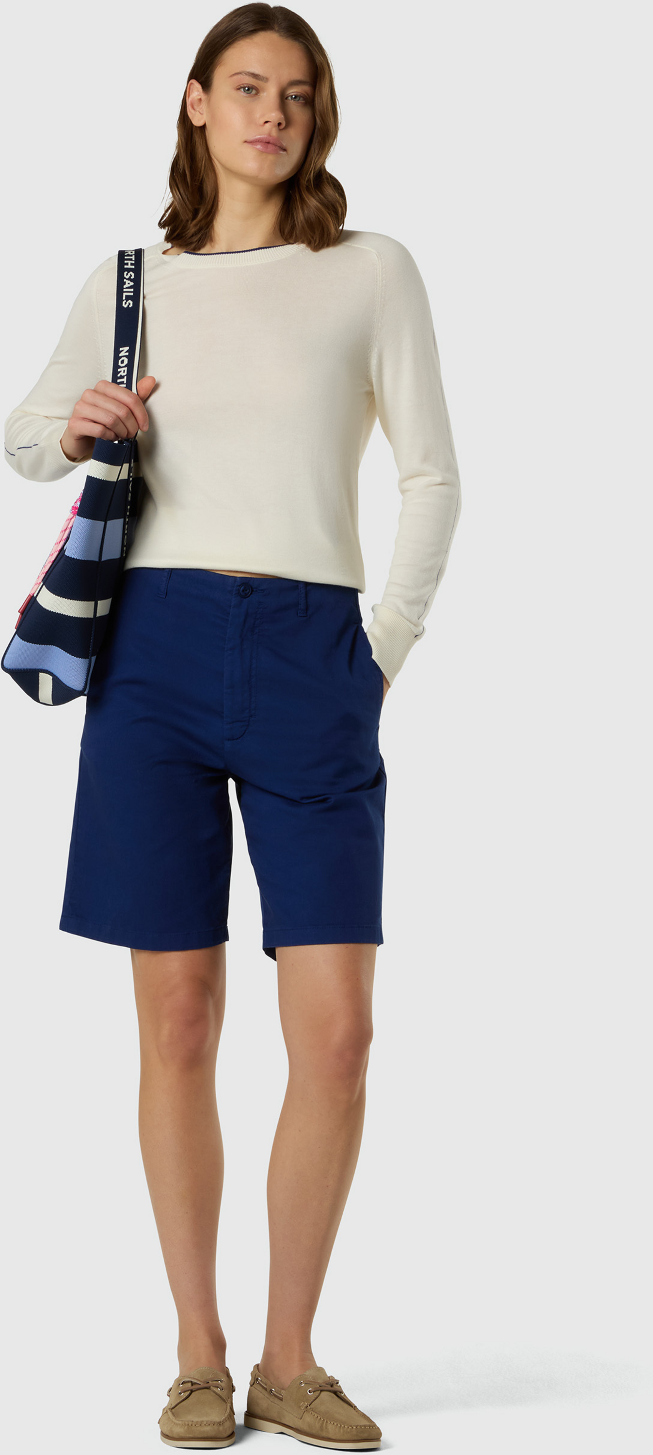 NORTH SAILS, North Sails Chino Shorts High-waisted