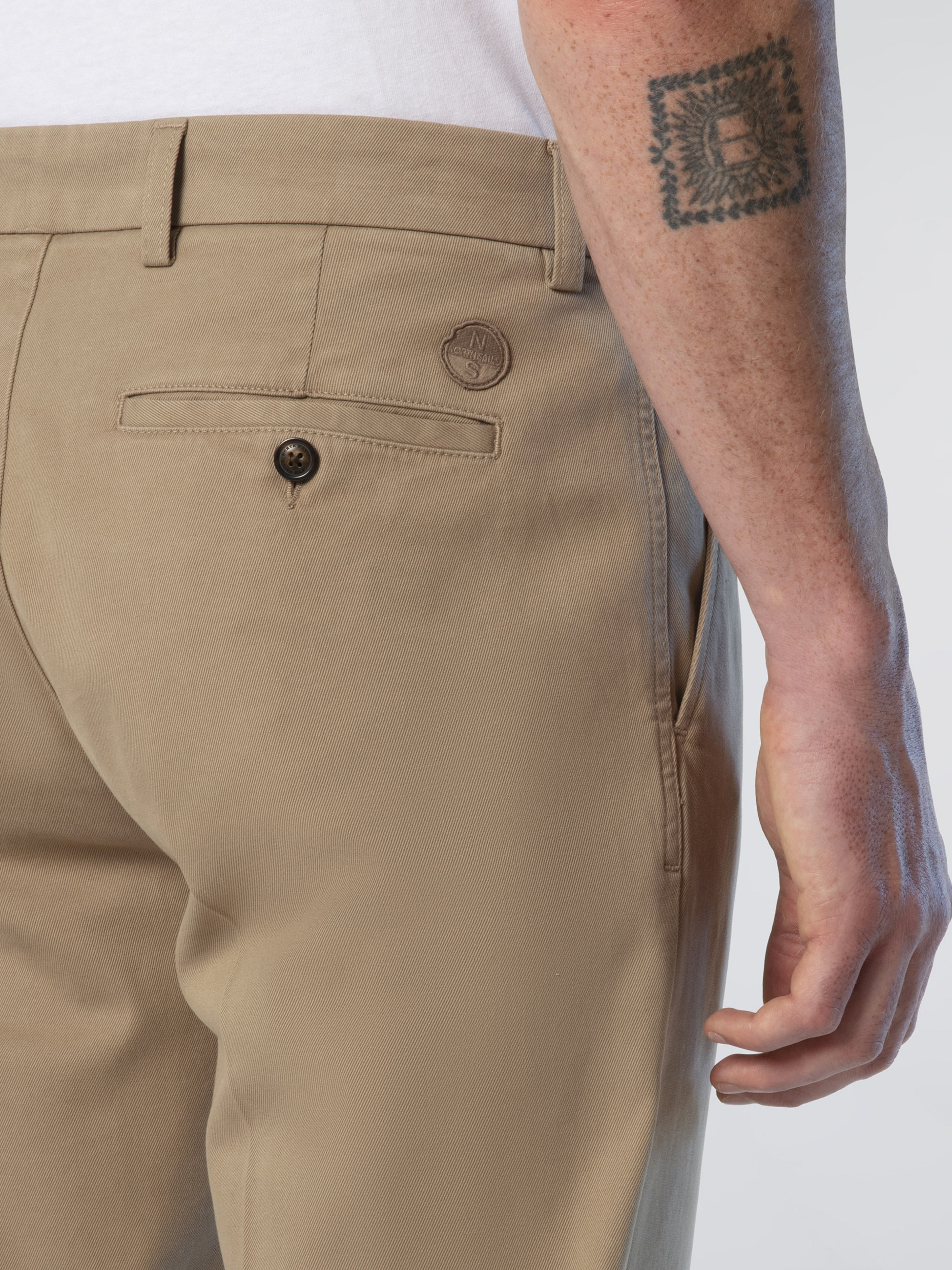 NORTH SAILS, North Sails Chinos Defender Pleated Gabardine