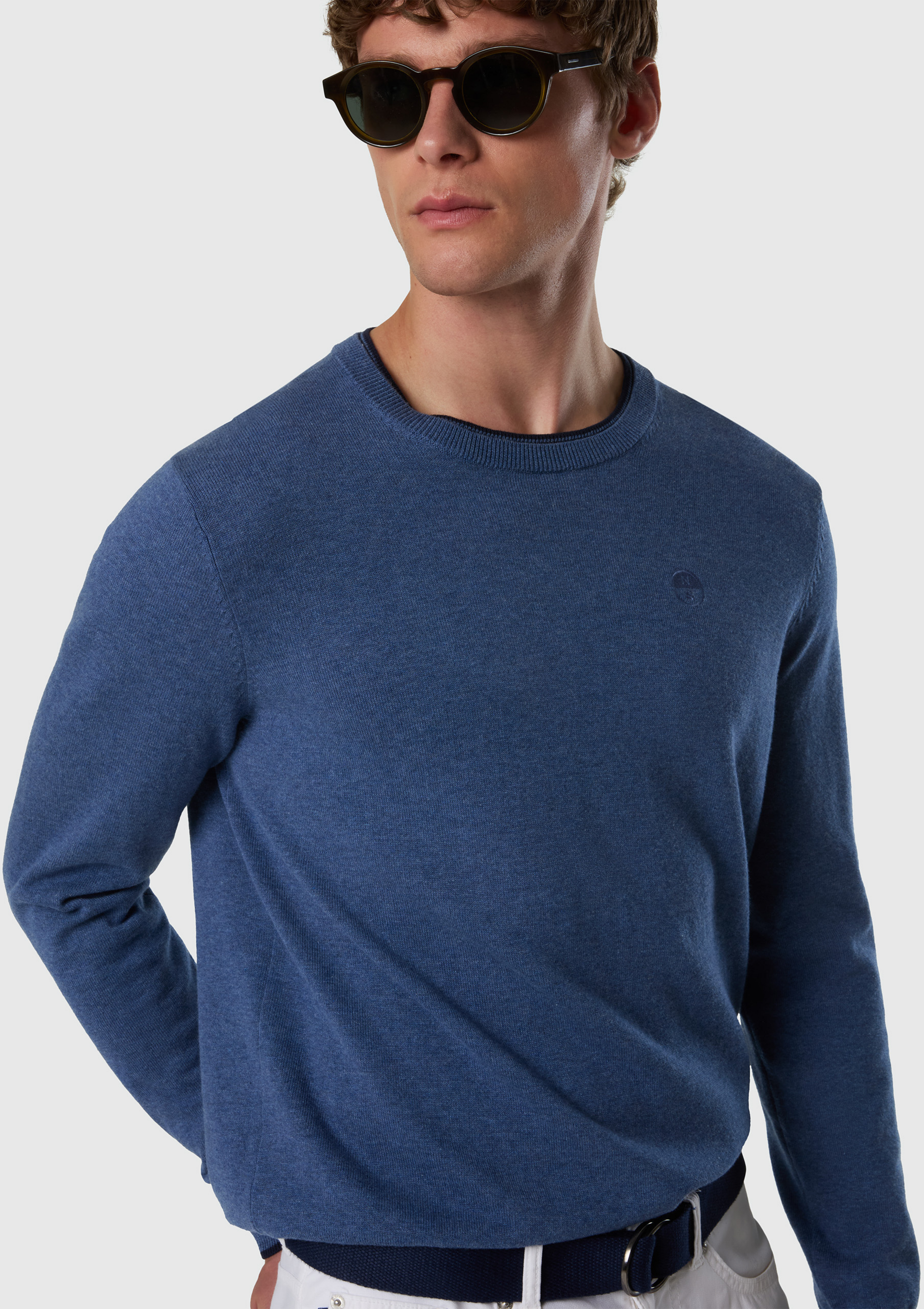 NORTH SAILS, North Sails Crew-neck Sweater With Tonal Logo