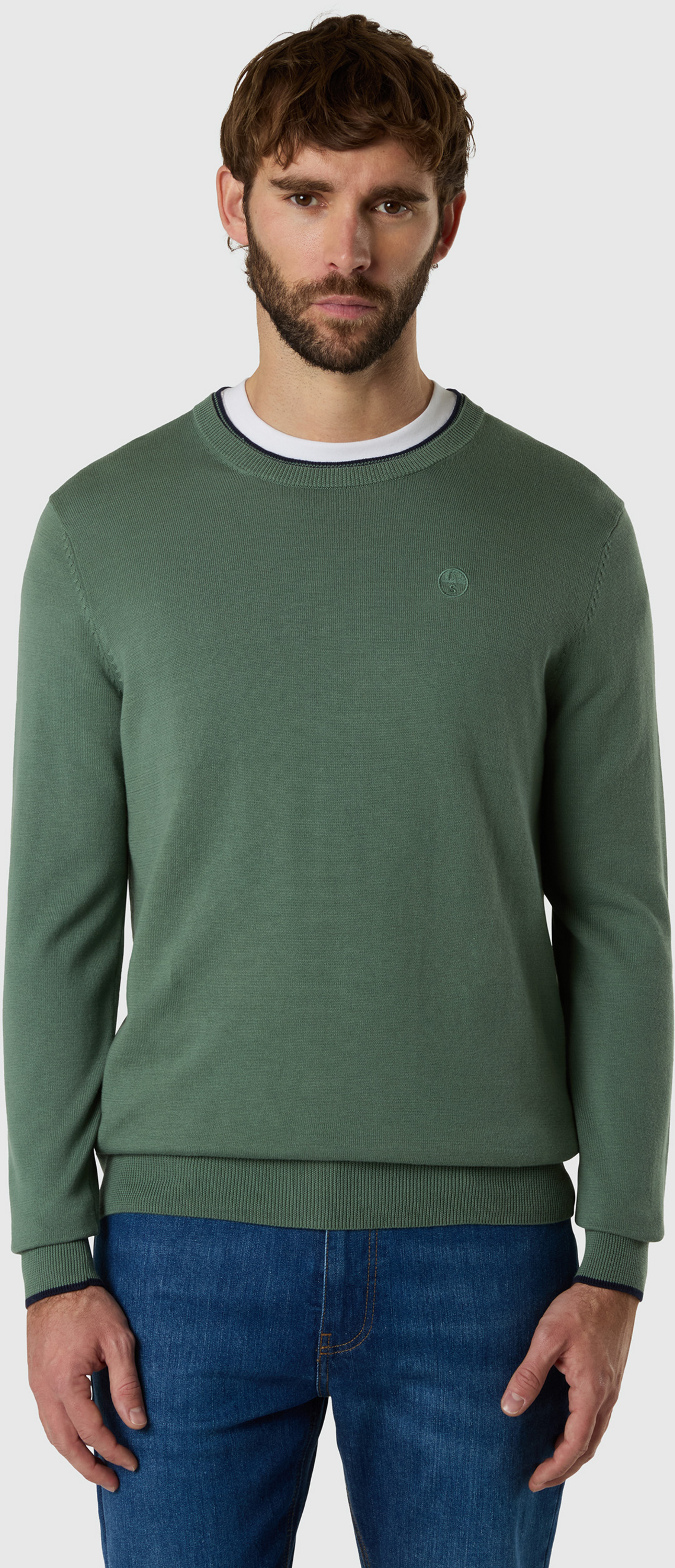 NORTH SAILS, North Sails Crew-neck Sweater With Tonal Logo