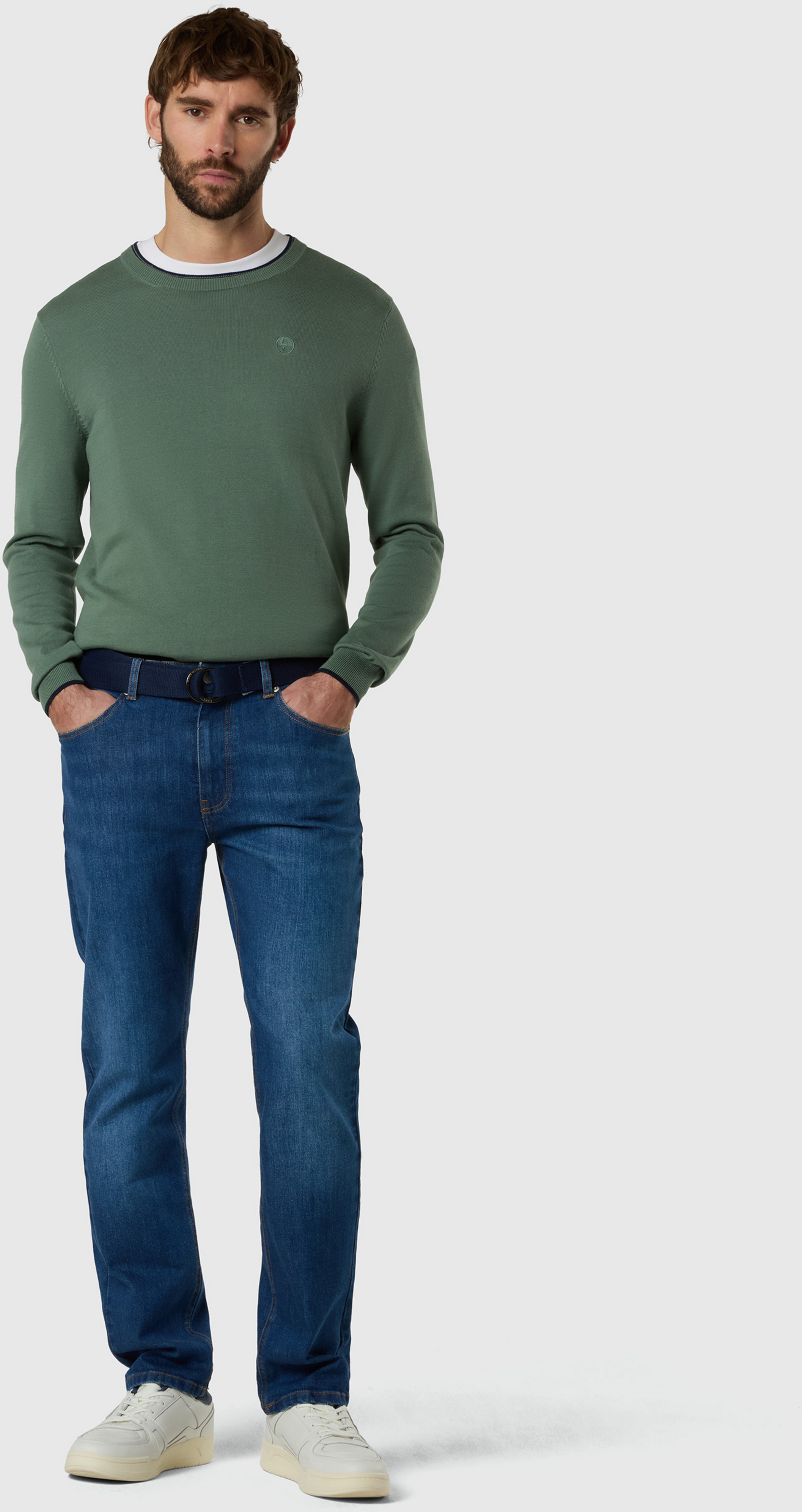 NORTH SAILS, North Sails Crew-neck Sweater With Tonal Logo